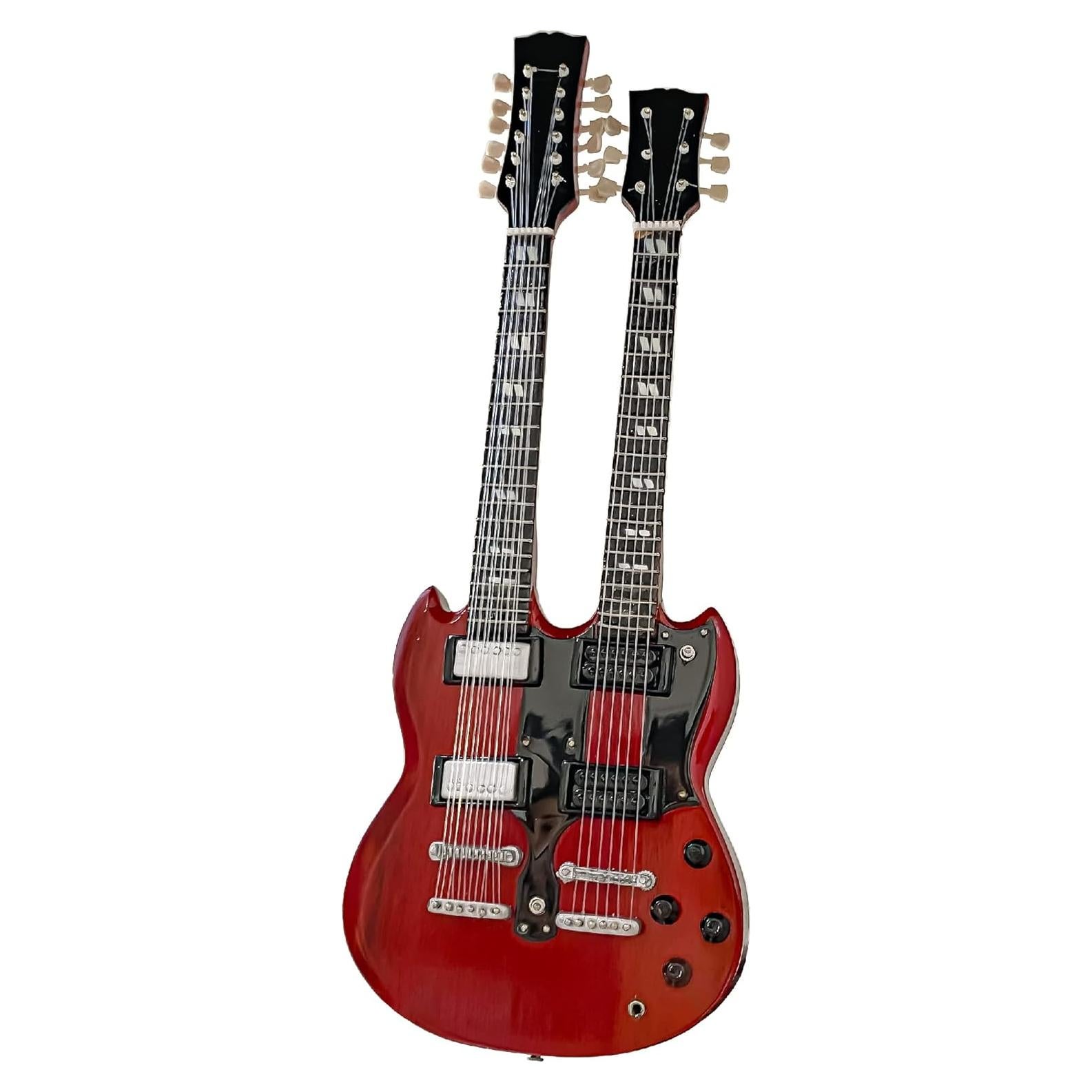 Réplica de guitarra en miniatura Reni Gifts Jimmy Page 25.4 cm