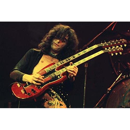 Réplica de guitarra en miniatura Reni Gifts Jimmy Page 25.4 cm