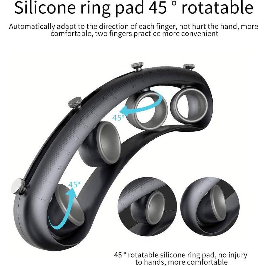 Expansor de Dedos Saycker para Guitarra y Piano, Negro