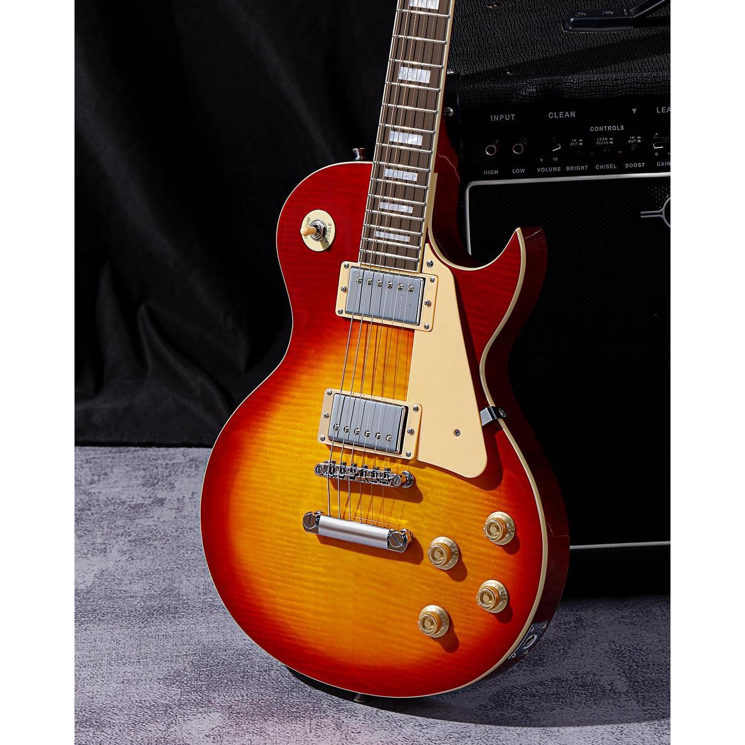 Guitarra Eléctrica Leo Jaymz SC - Caoba, Diapasón Laurel, Doble Humbucker