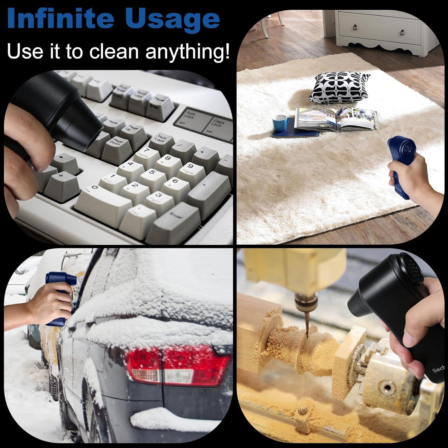 Soplador de aire eléctrico Secheer SCTF-001 4 velocidades