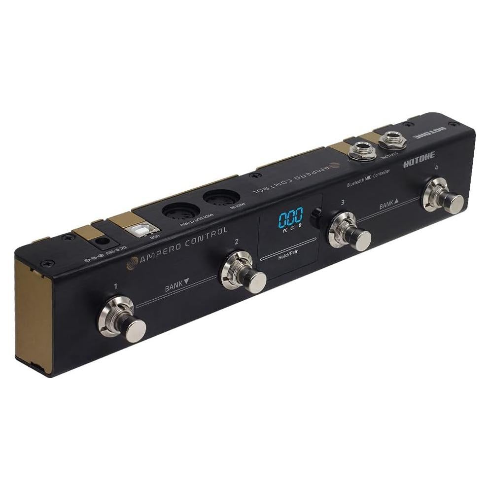 Controlador MIDI Hotone EC-4 Bluetooth 4 Botones Compacto