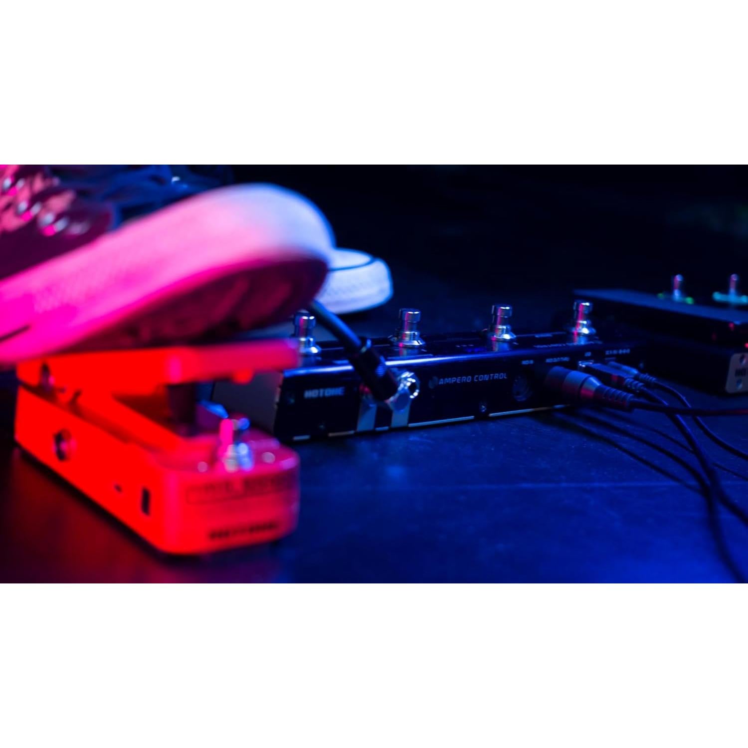 Controlador MIDI Hotone EC-4 Bluetooth 4 Botones Compacto