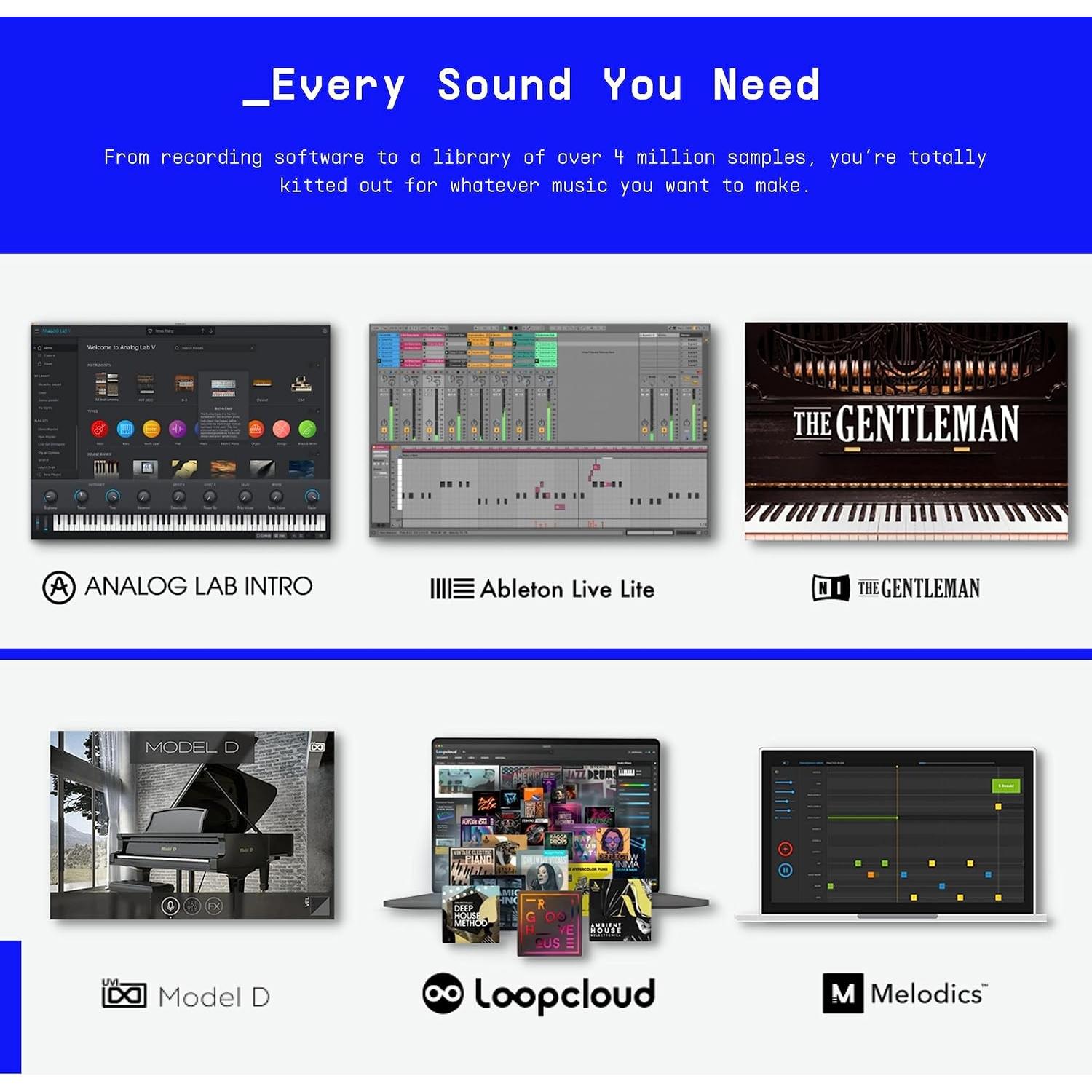 Controlador MIDI USB-C Arturia MiniLab 3 de 25 Teclas