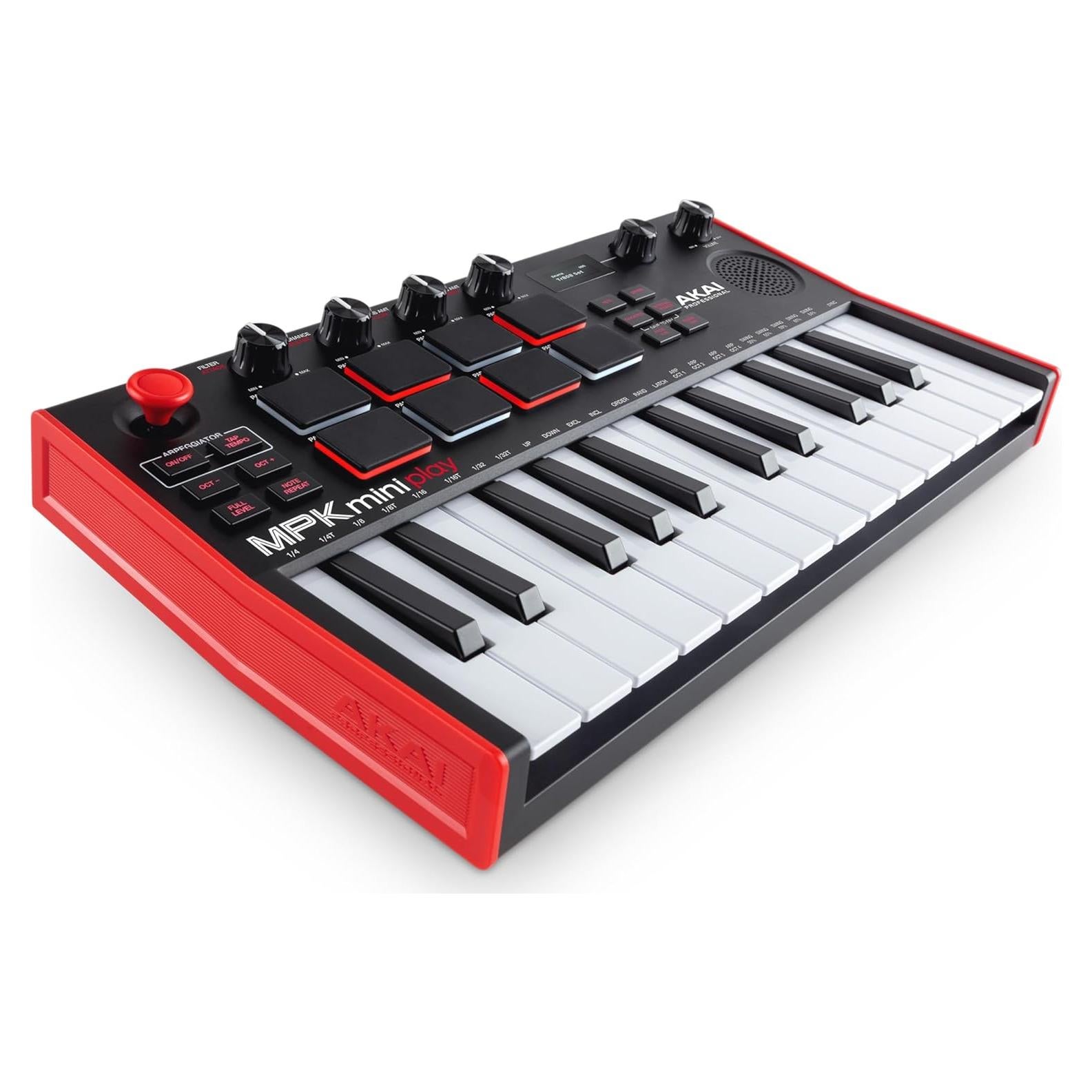 Teclado MIDI Akai MPK Mini Play MK3 con Altavoz y 25 Teclas