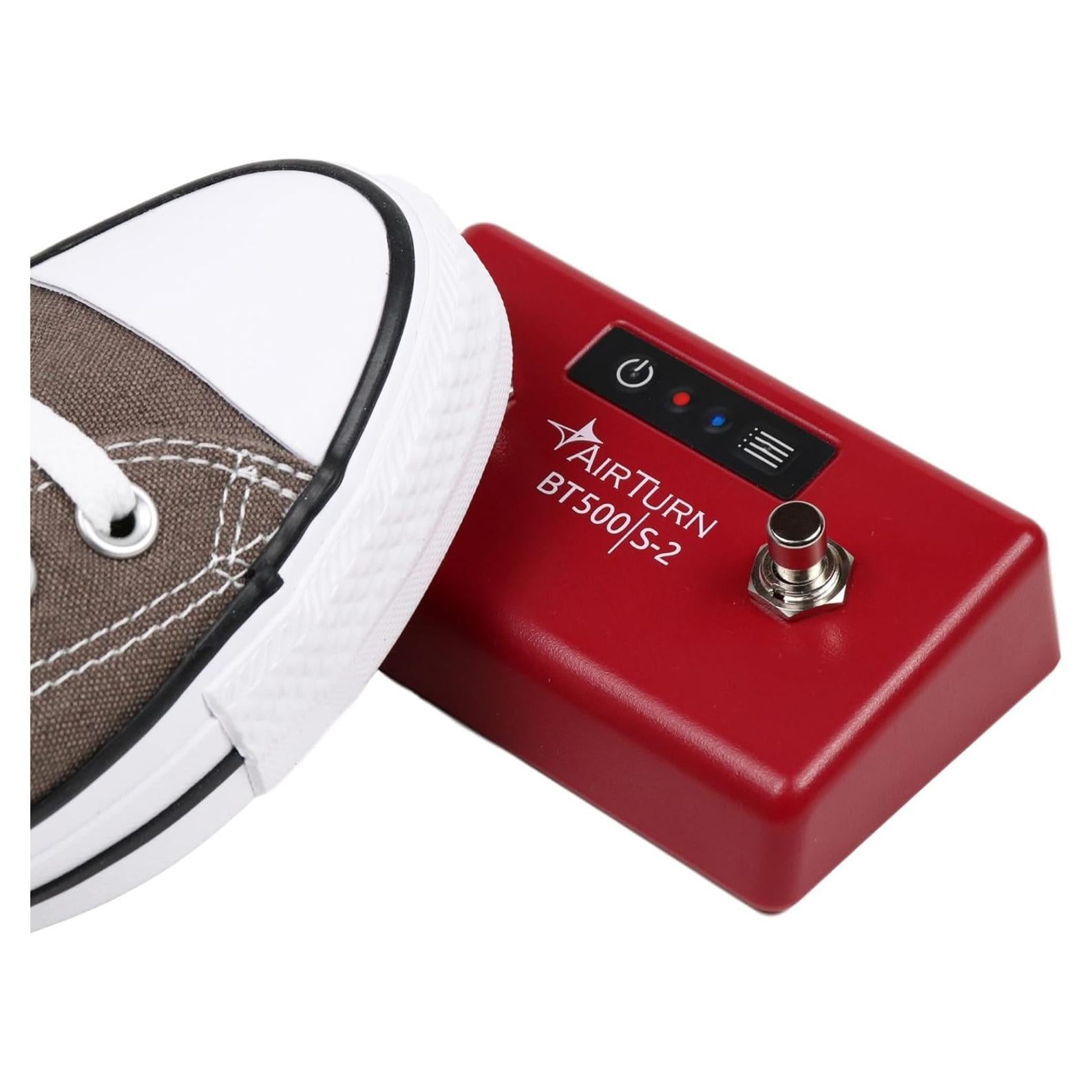 Pedal Bluetooth AirTurn BT500S-2 Controlador MIDI 200h