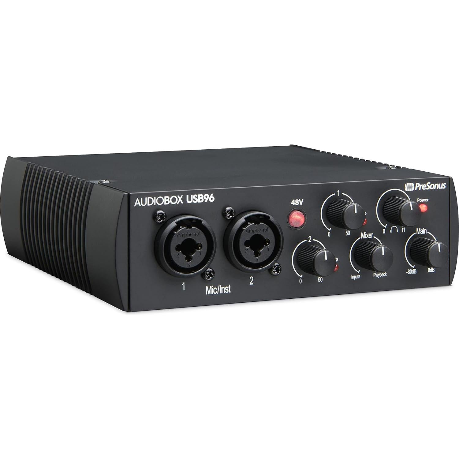 Interfaz de Audio PreSonus AudioBox 96 25 Aniversario USB