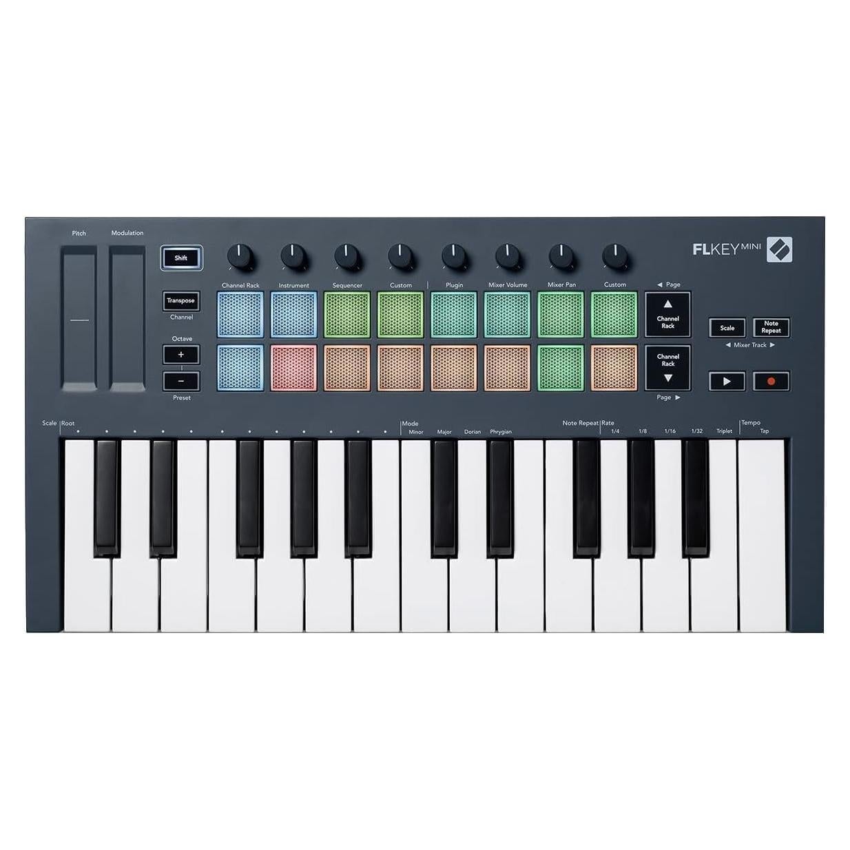 Controlador MIDI Novation FLkey Mini 25 Teclas para FL Studio
