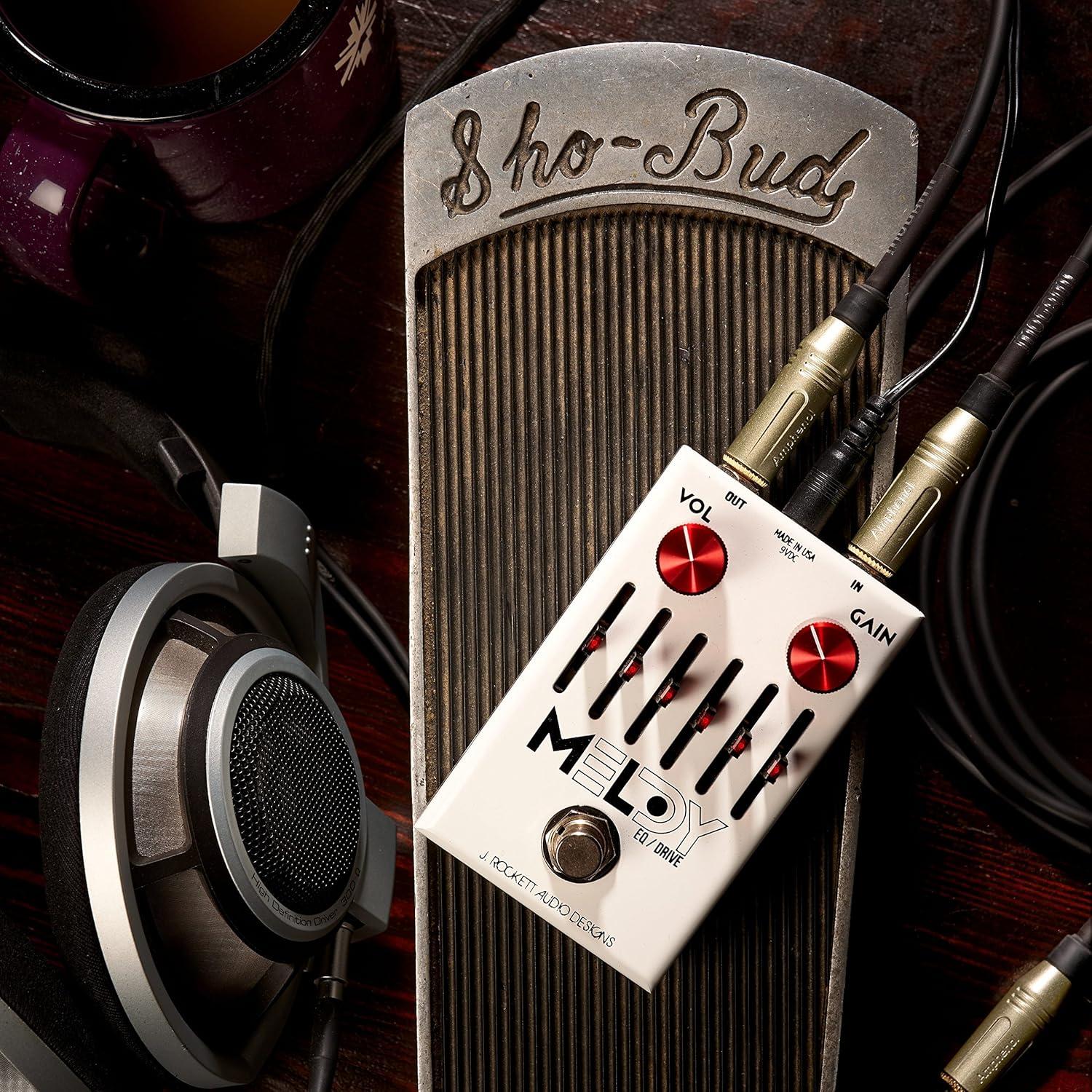 Pedal de Efectos para Guitarra Q Series Melody Overdrive 6 Bandas