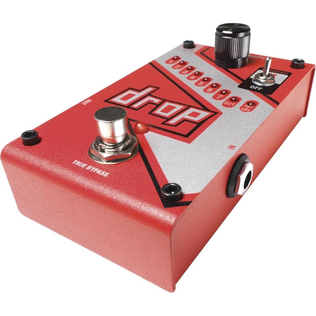 Pedal de Afinación Polifónica DigiTech DROP 9V Rojo