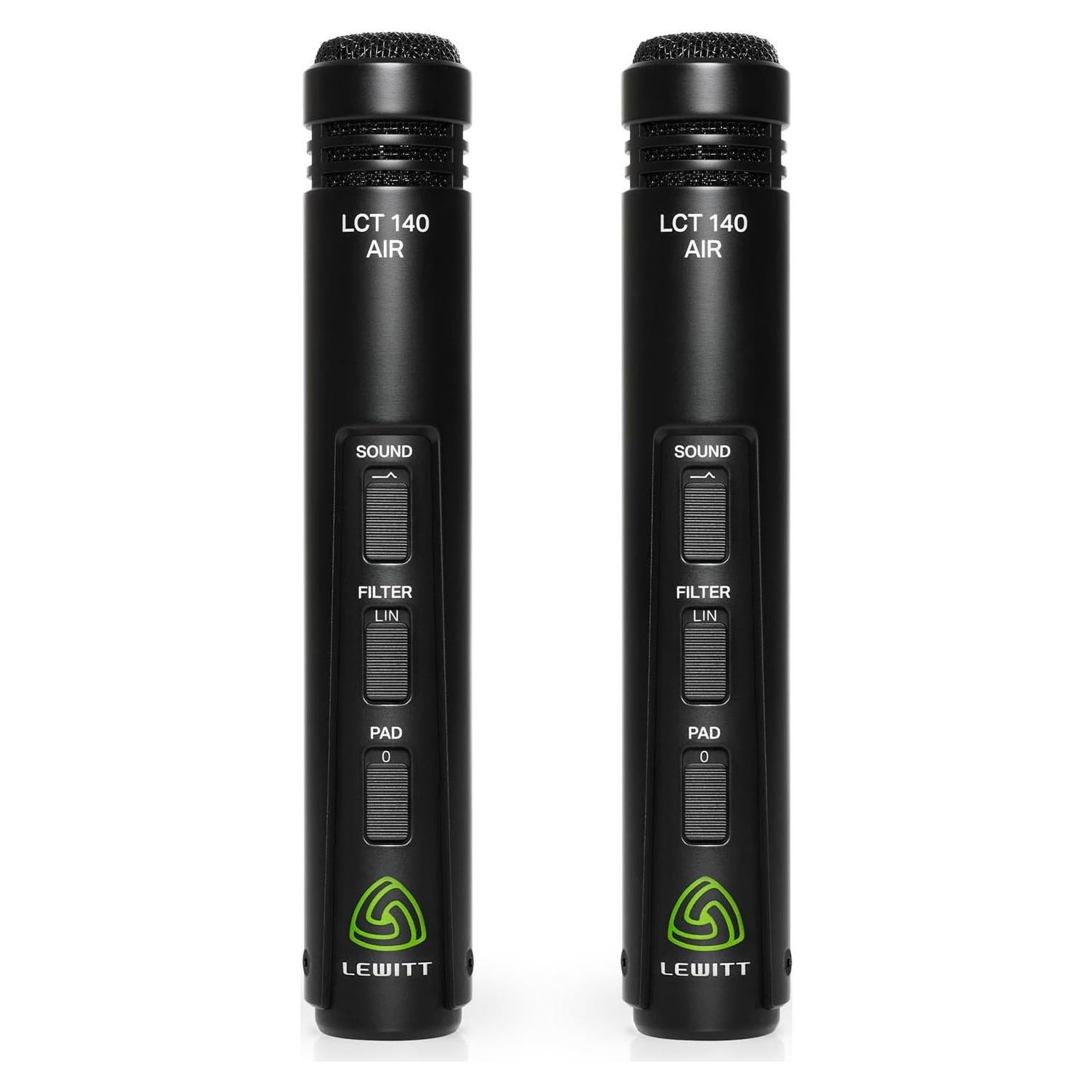 Micrófono Estéreo Lewitt LCT-140 AIRE XLR - 0.58 kg