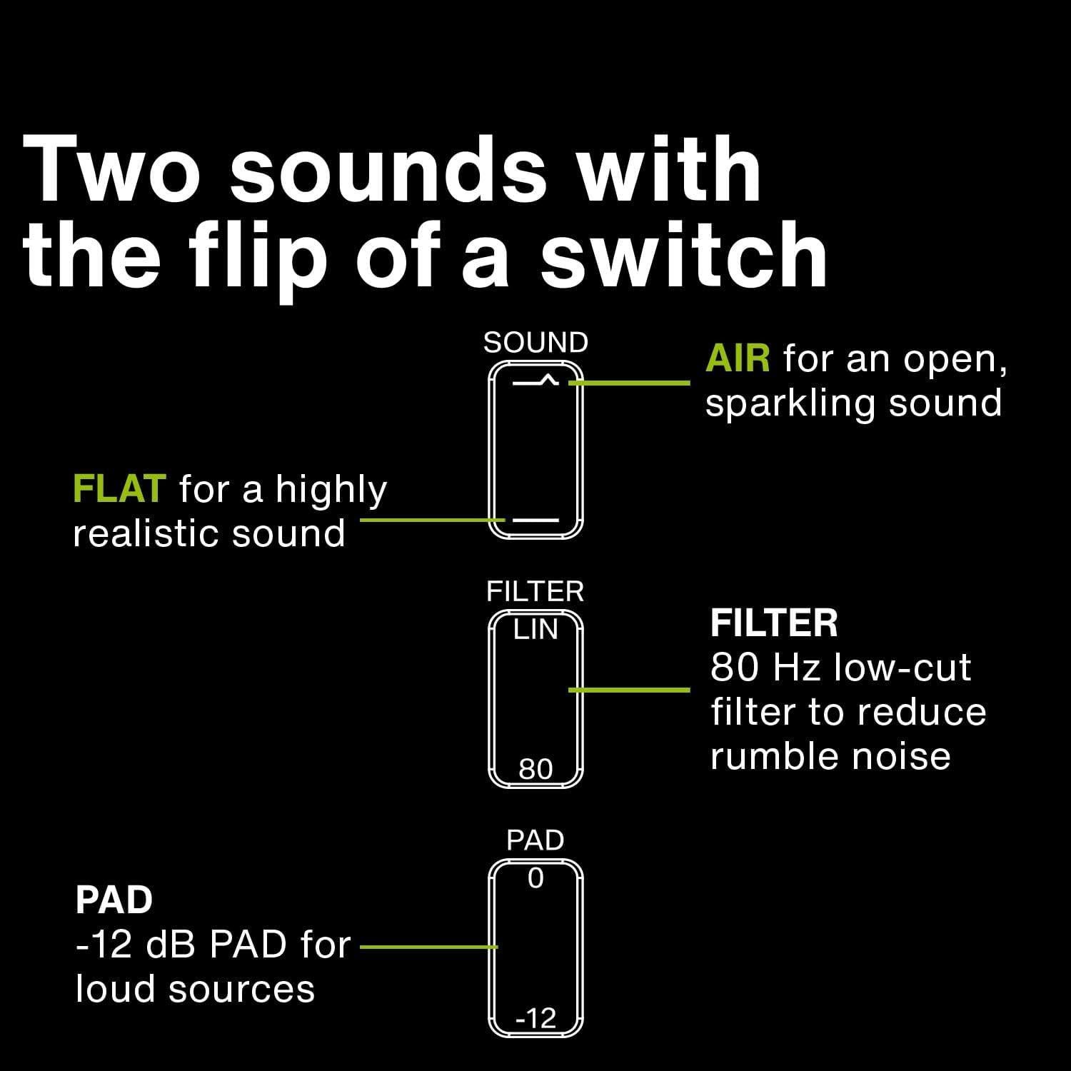 Micrófono Estéreo Lewitt LCT-140 AIRE XLR - 0.58 kg