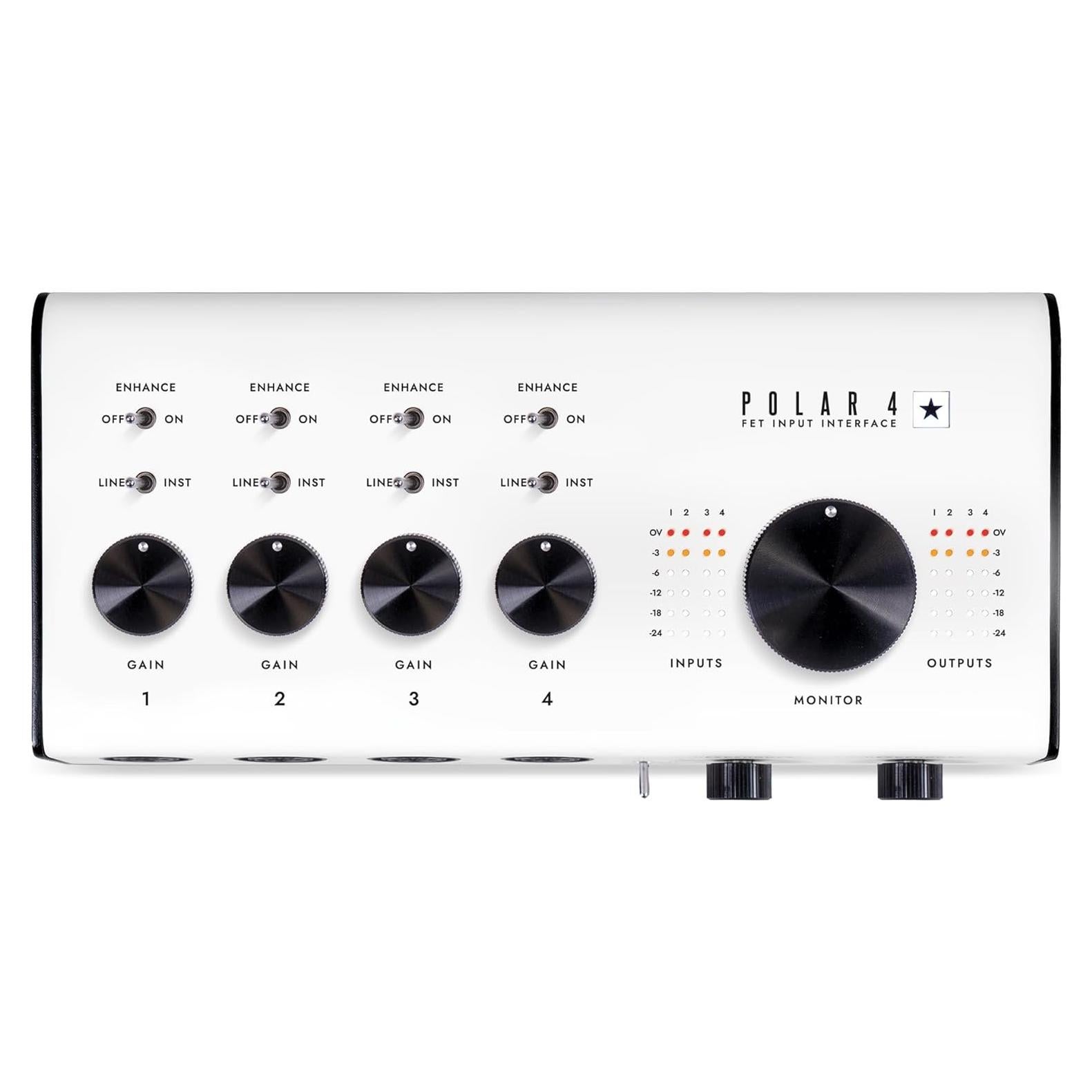 Interfaz de Audio USB-C Blackstar Polar 4 - 4 Canales, 8 Salidas