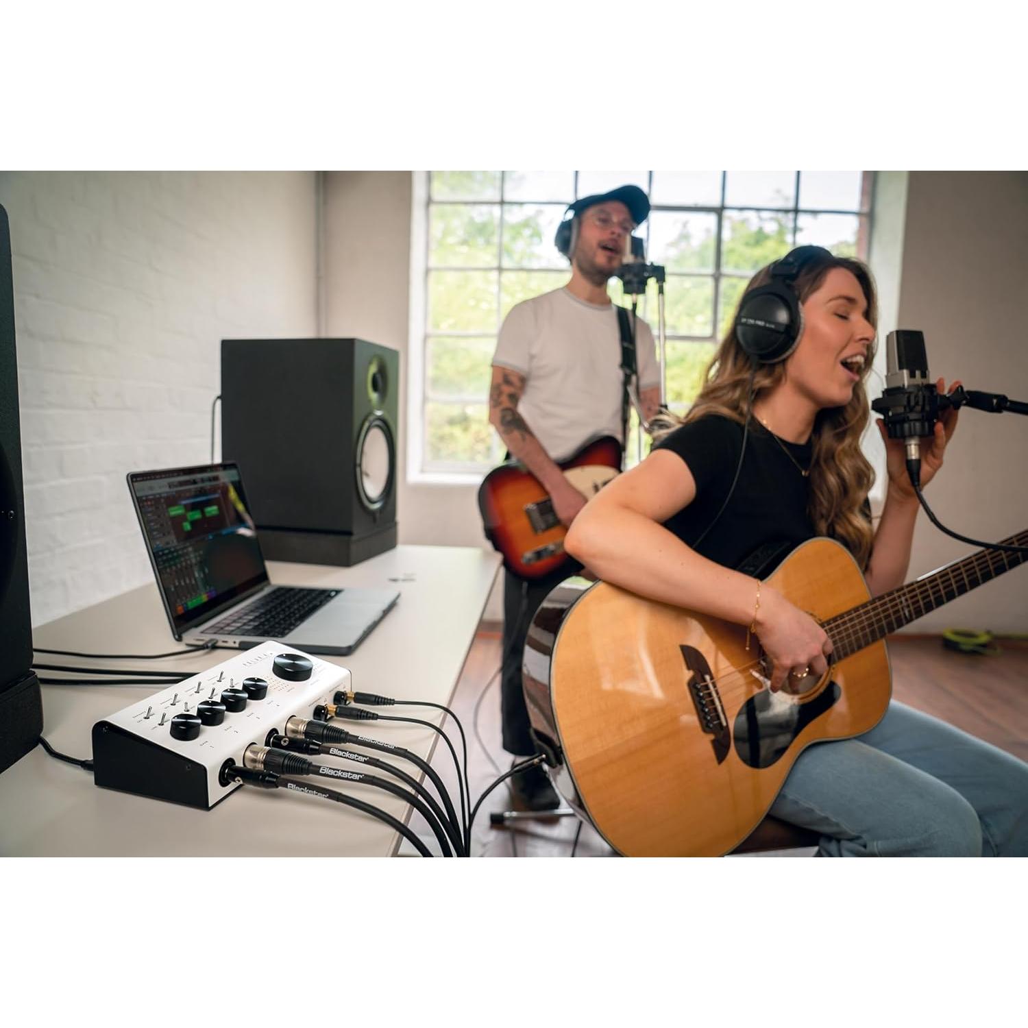 Interfaz de Audio USB-C Blackstar Polar 4 - 4 Canales, 8 Salidas