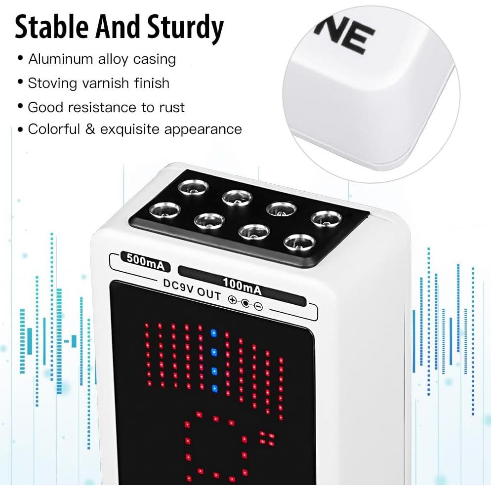 JOYO Power Tune JF-18R Fuente de Alimentación y Afinador 9V