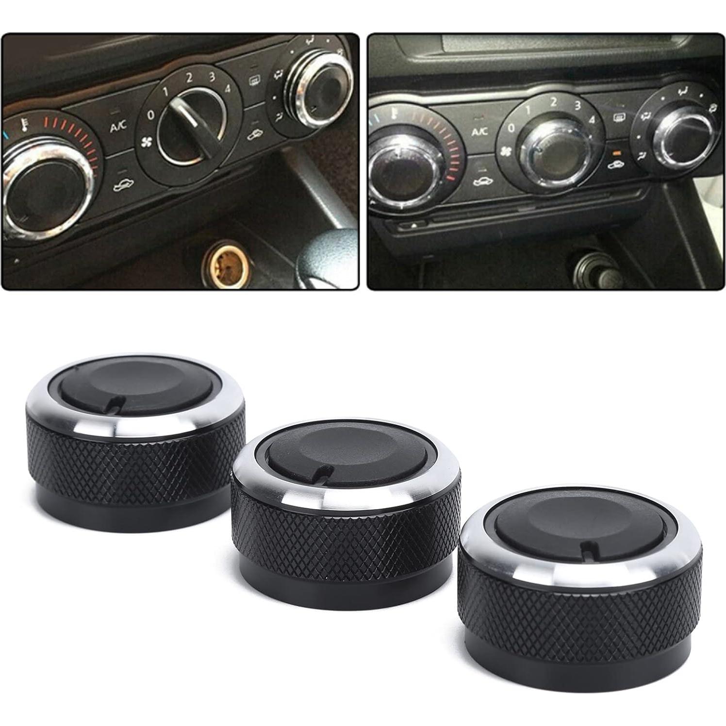 Perillas de Aire Acondicionado Acouto para Tacoma 2002-2014 - 3 Piezas