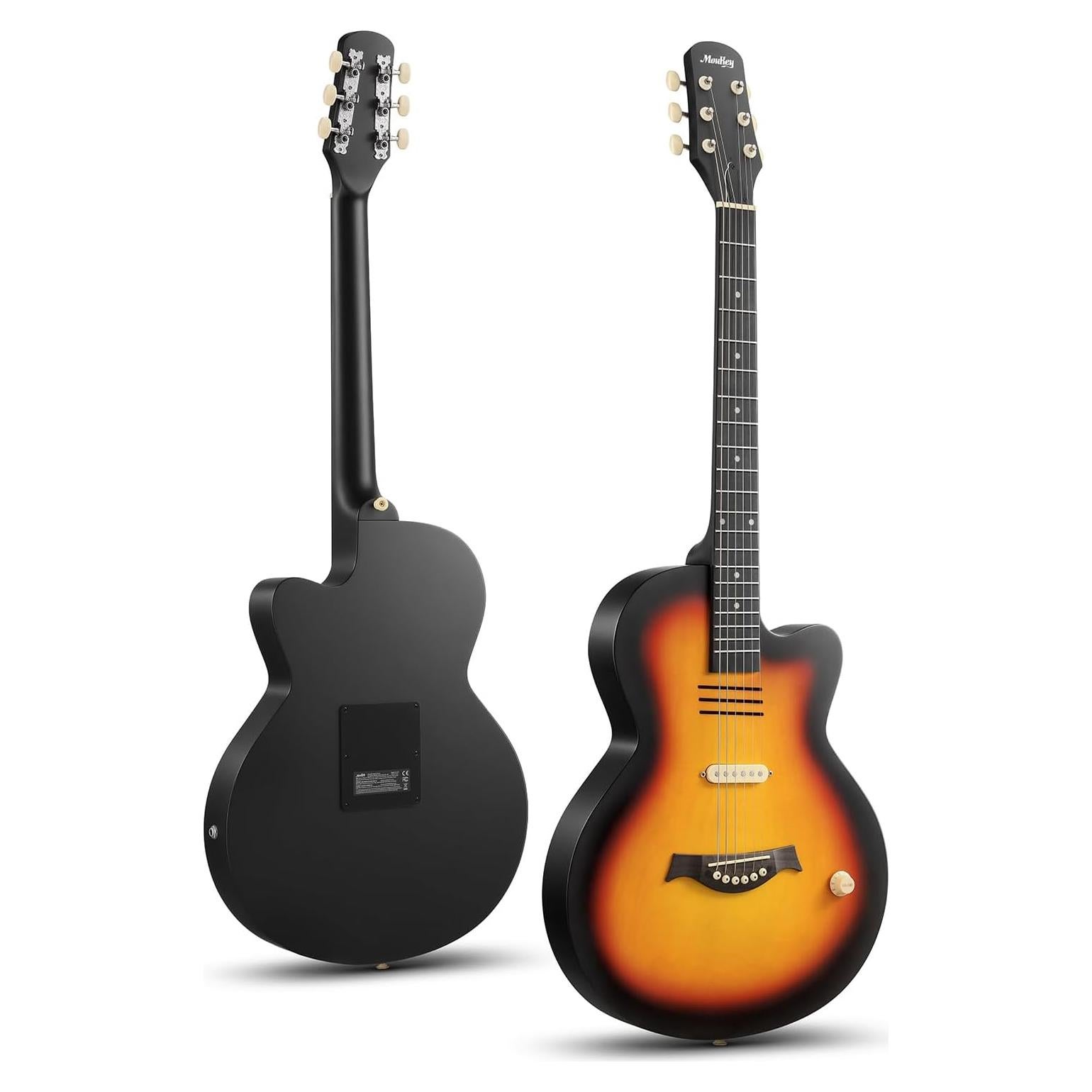 Guitarra Acústica Eléctrica Moukey BCC-100 39" Sol Naciente