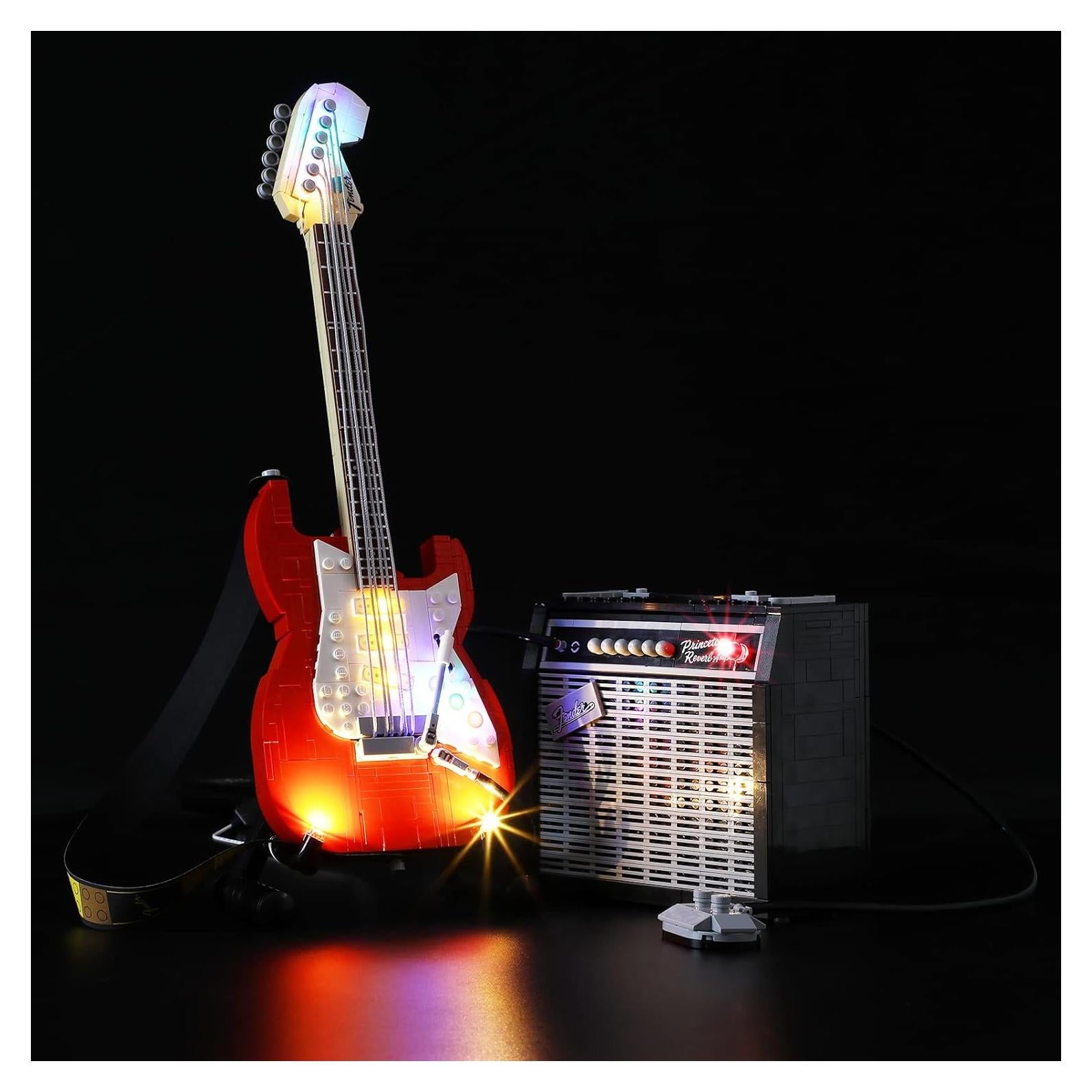 Kit de Luz LED GEAMENT para Lego Ideas Fender Stratocaster