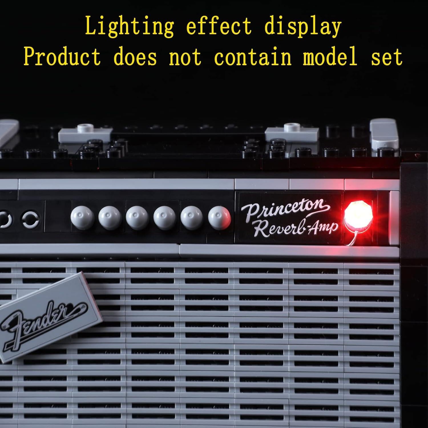 Kit de Luz LED GEAMENT para Lego Ideas Fender Stratocaster