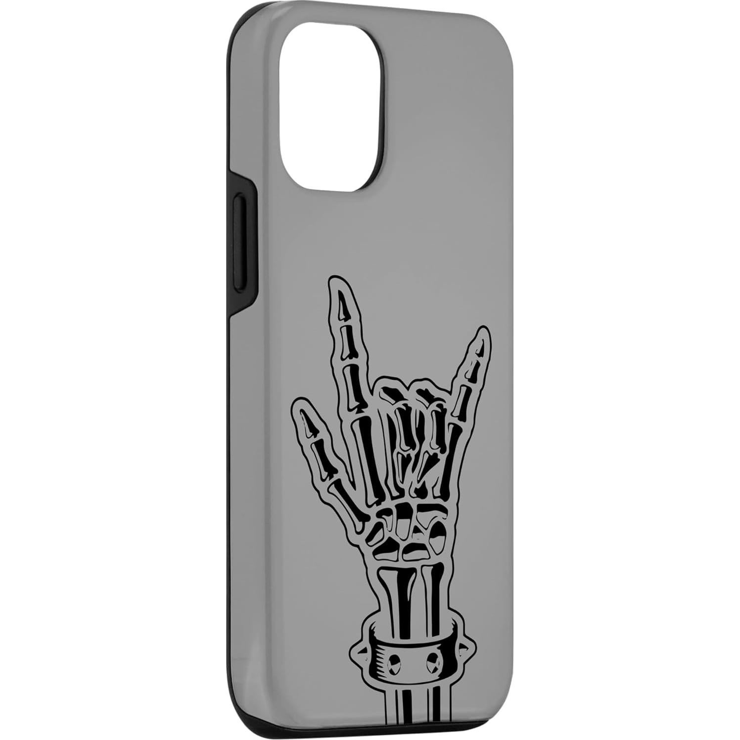 Funda Protectora iPhone 14 Rock & Roll Cuernos del Diablo