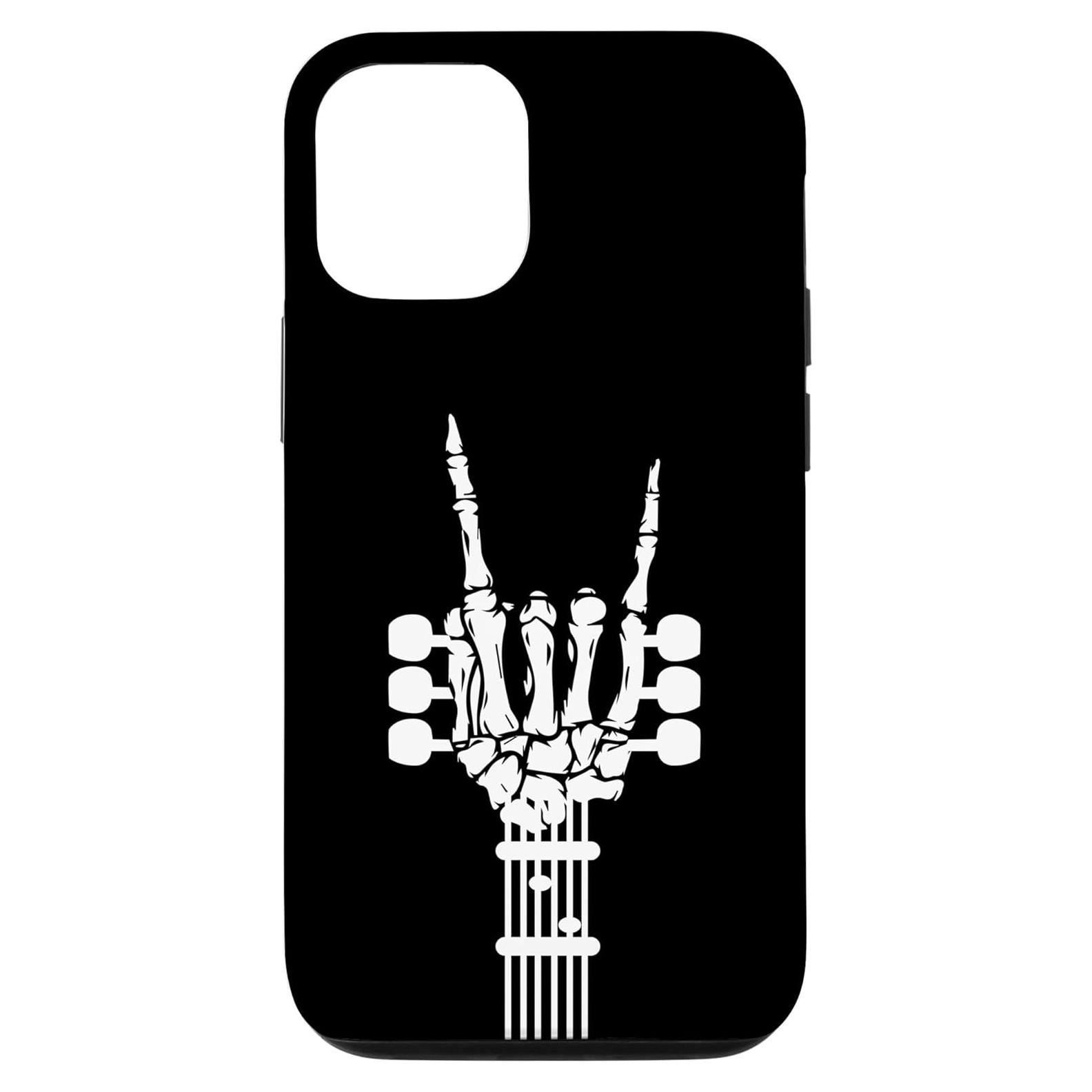 Funda Protectora para iPhone 13 - Diseño Rock 'n' Roll Cuernos