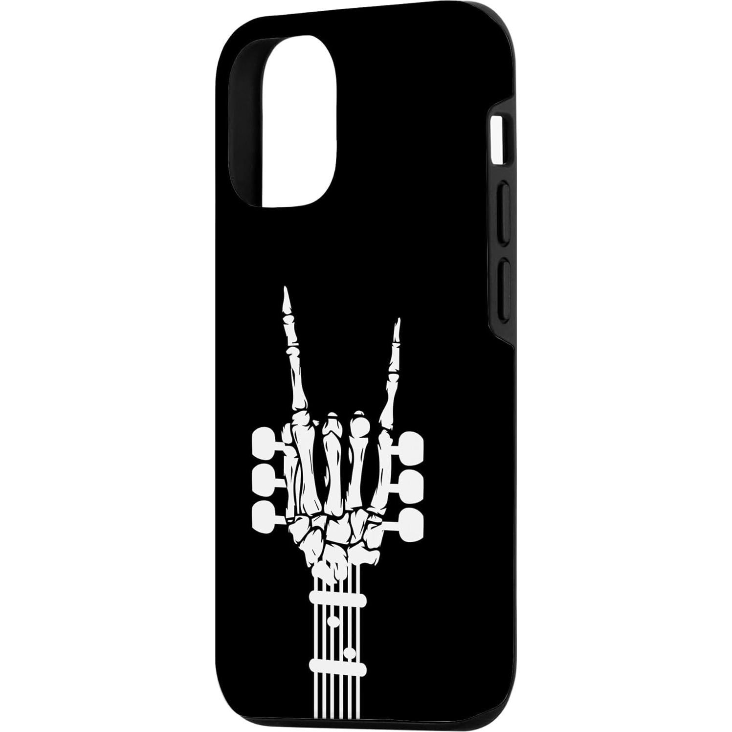 Funda Protectora para iPhone 13 - Diseño Rock 'n' Roll Cuernos