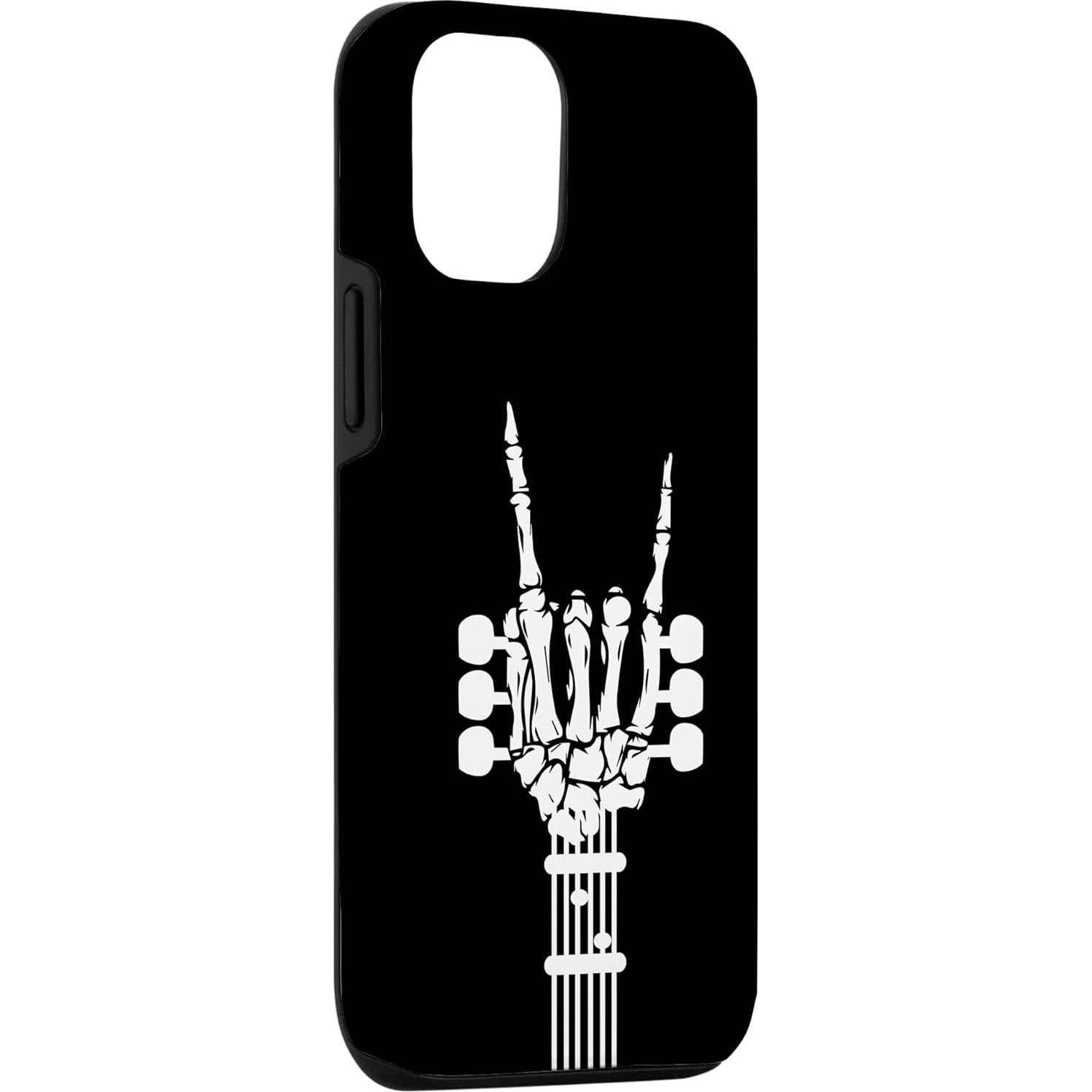 Funda Protectora para iPhone 13 - Diseño Rock 'n' Roll Cuernos