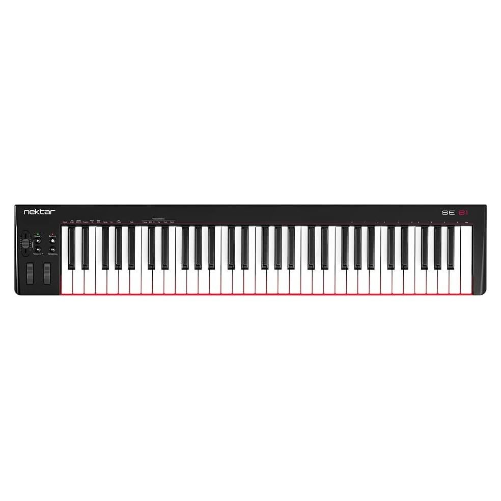 Teclado Controlador MIDI USB Nektar SE61 61 Teclas Negro