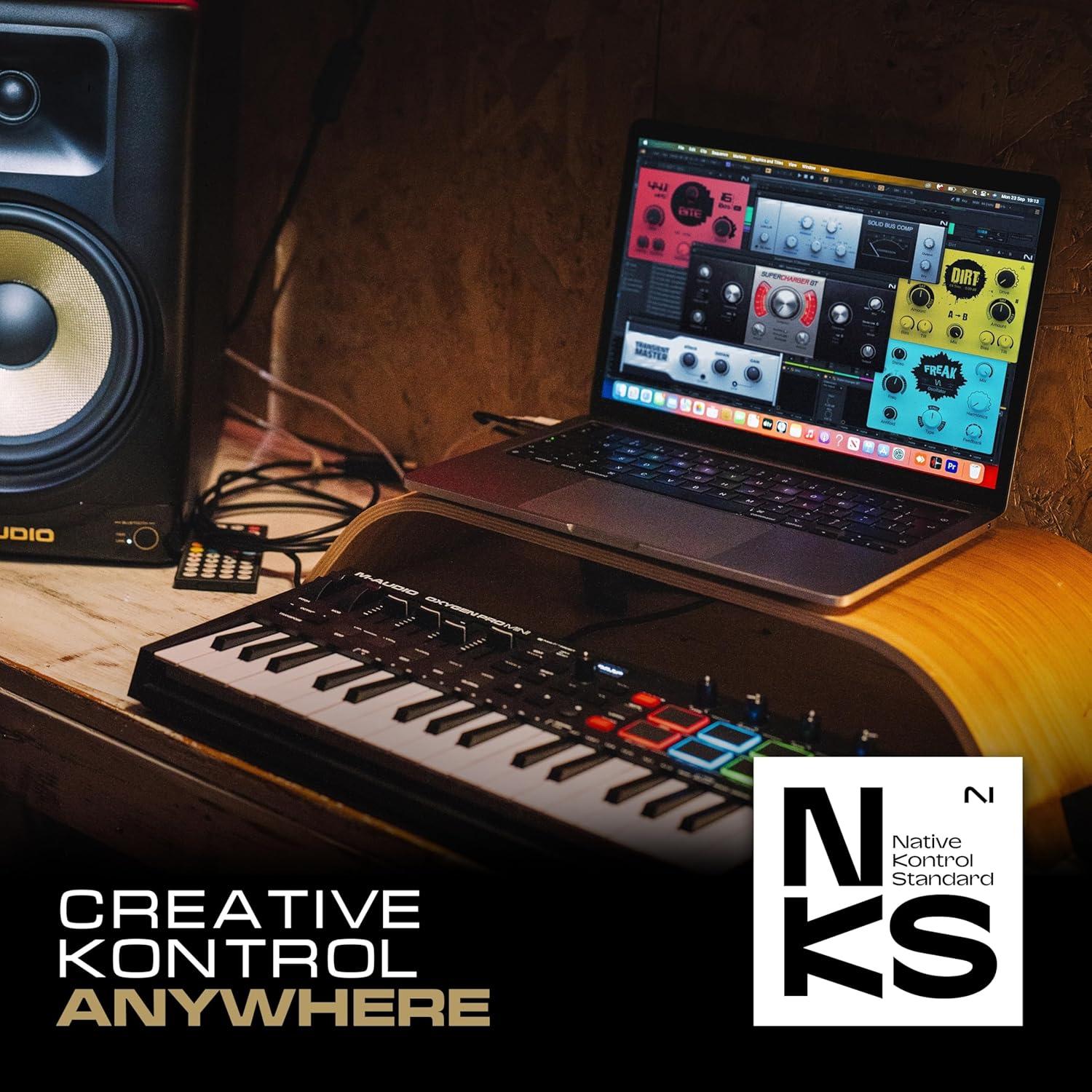 Controlador MIDI USB M-AUDIO Oxygen Pro Mini 32 Teclas