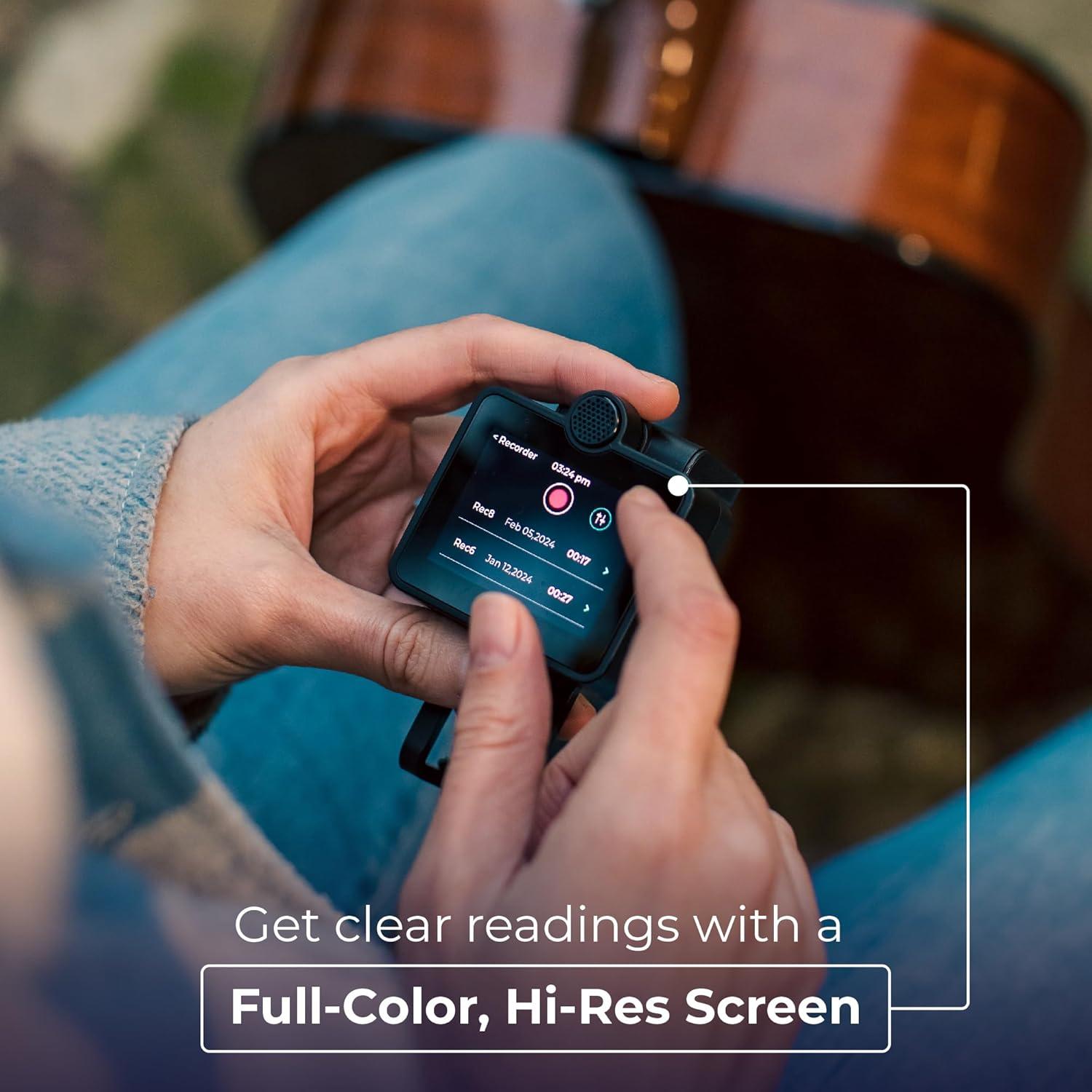 Grabadora Portátil de Voz e Instrumento Roadie Coach - Afinador y Controlador MIDI