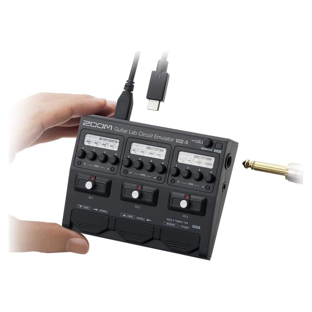 Interfaz de Audio USB Zoom GCE-3 para Guitarra y Bajo