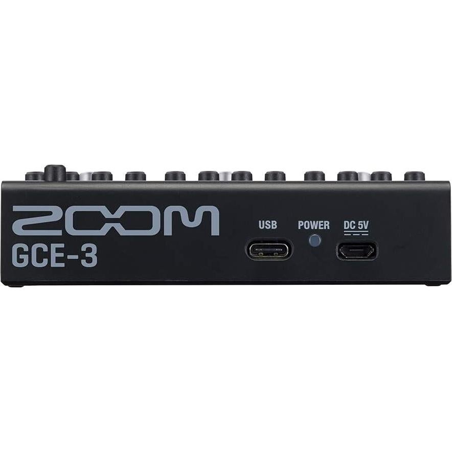 Interfaz de Audio USB Zoom GCE-3 para Guitarra y Bajo