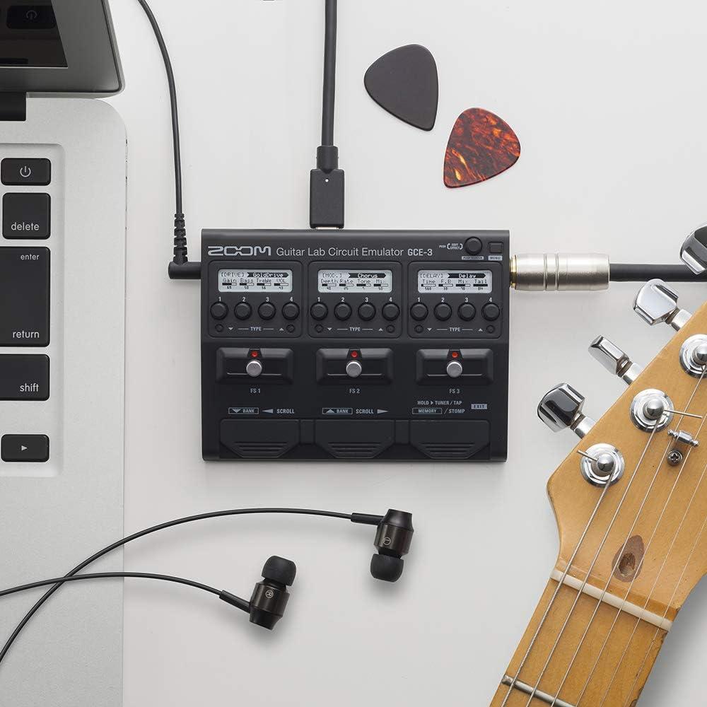 Interfaz de Audio USB Zoom GCE-3 para Guitarra y Bajo