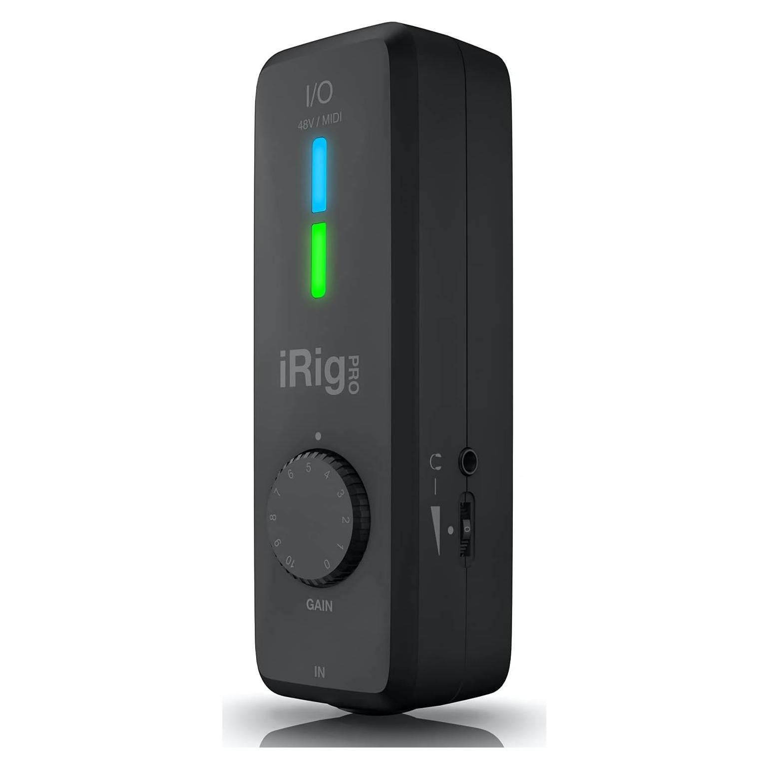 Interfaz de Audio IK Multimedia iRig Pro I/O 24 bits 96 kHz