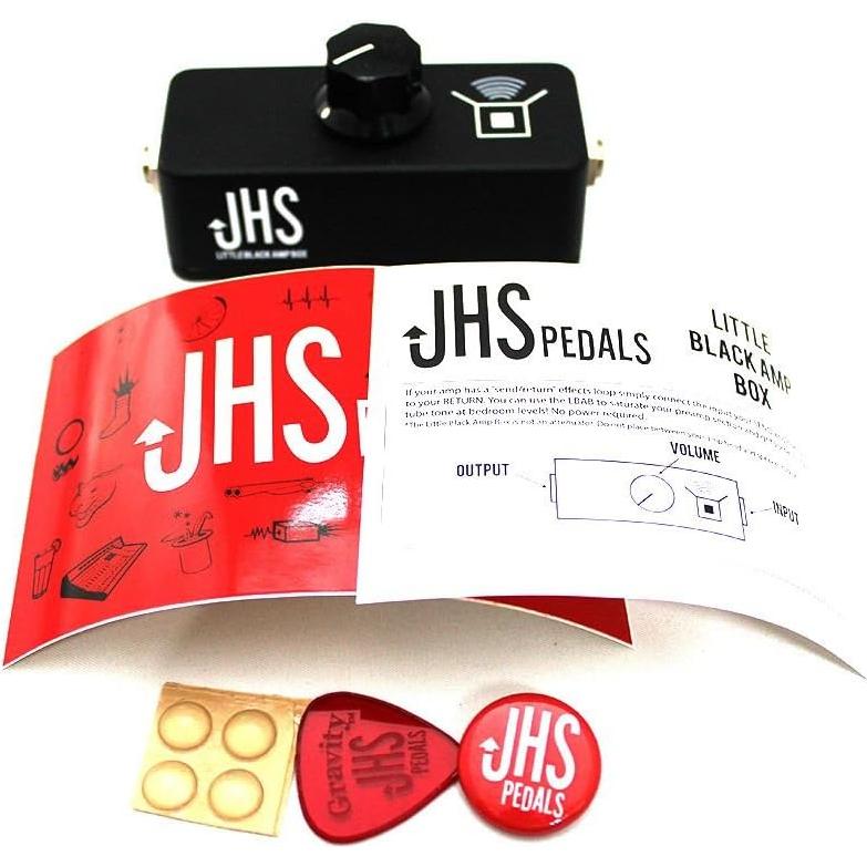 JHS Pedals Pequeña Caja de Amplificador Negra 9V 218g