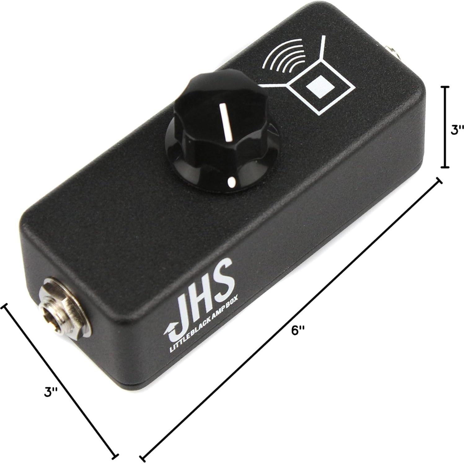JHS Pedals Pequeña Caja de Amplificador Negra 9V 218g