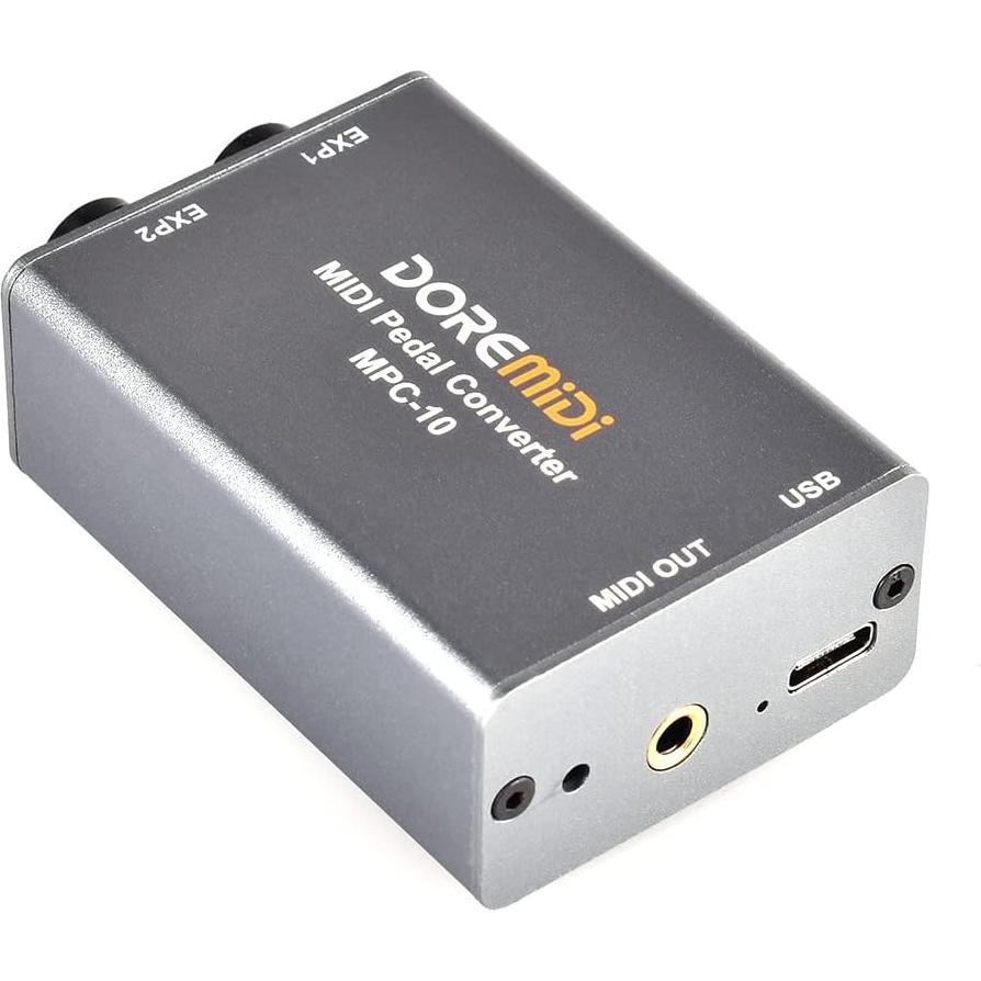 Convertidor de Pedal MIDI DOREMiDi MPC-10 con USB y DIN