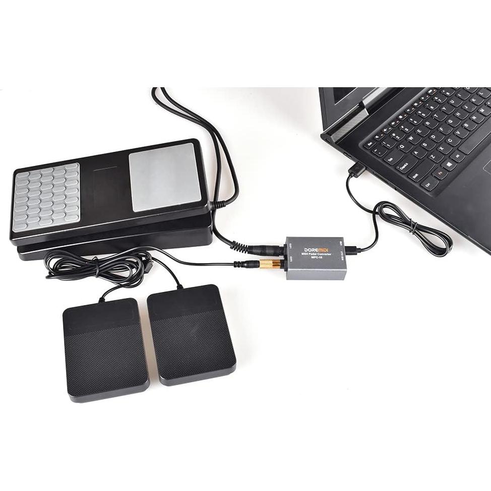 Convertidor de Pedal MIDI DOREMiDi MPC-10 con USB y DIN