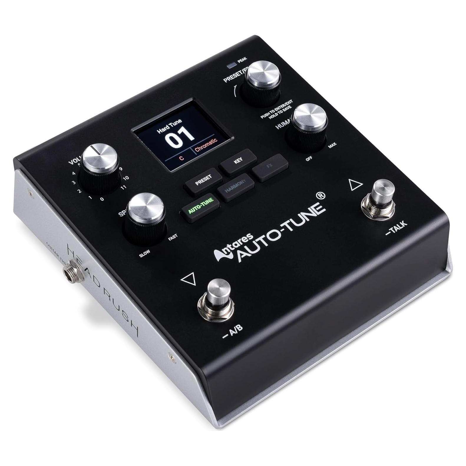 Pedal de Efectos Vocales HeadRush VX5 con AutoTune y Harmonizador