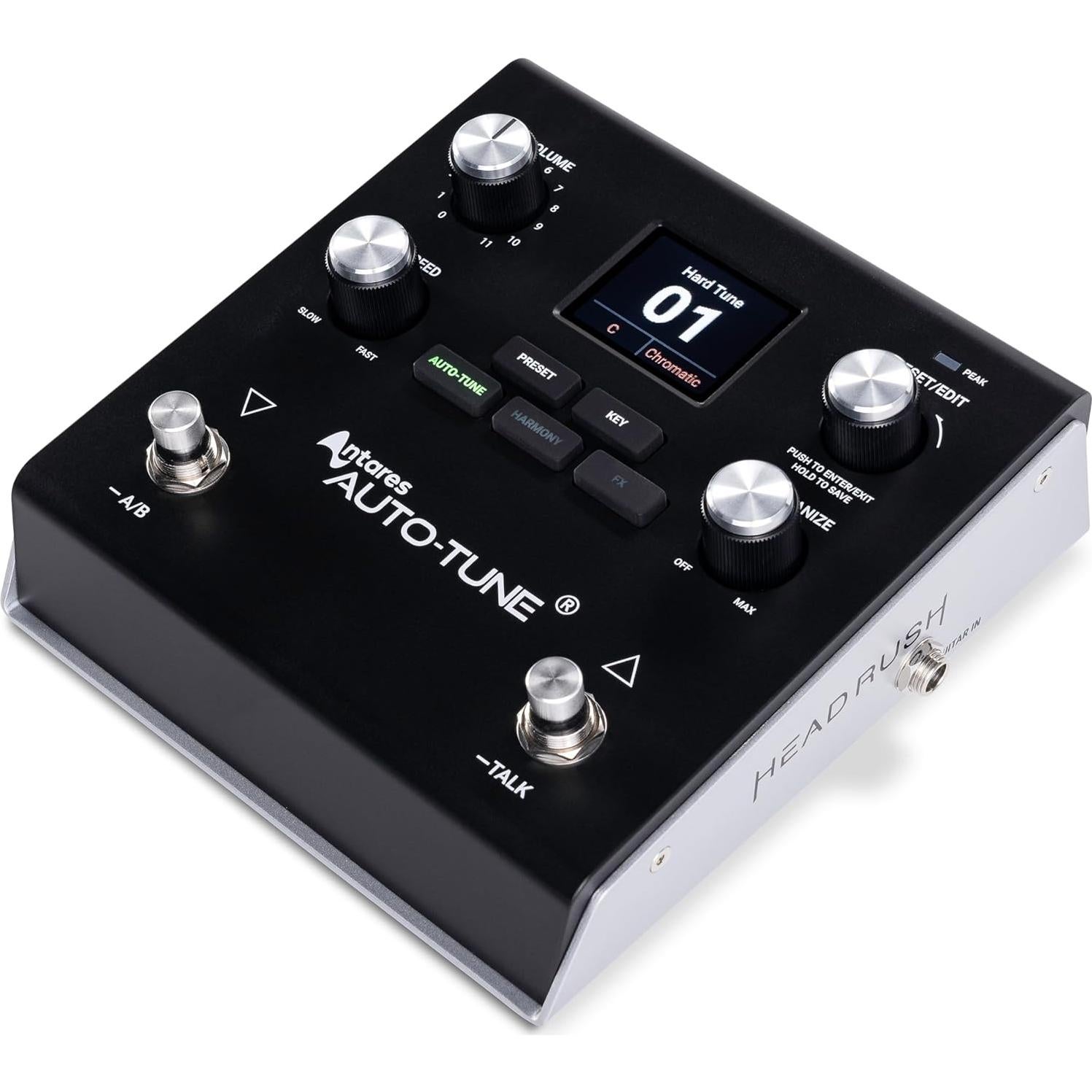 Pedal de Efectos Vocales HeadRush VX5 con AutoTune y Harmonizador