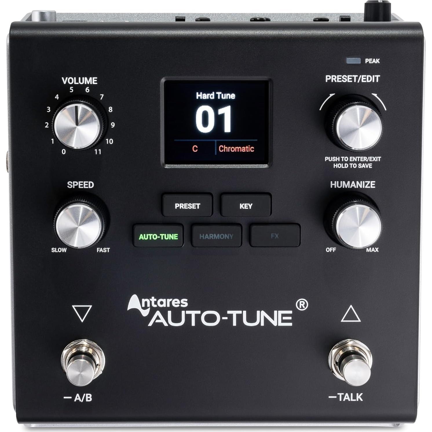 Pedal de Efectos Vocales HeadRush VX5 con AutoTune y Harmonizador