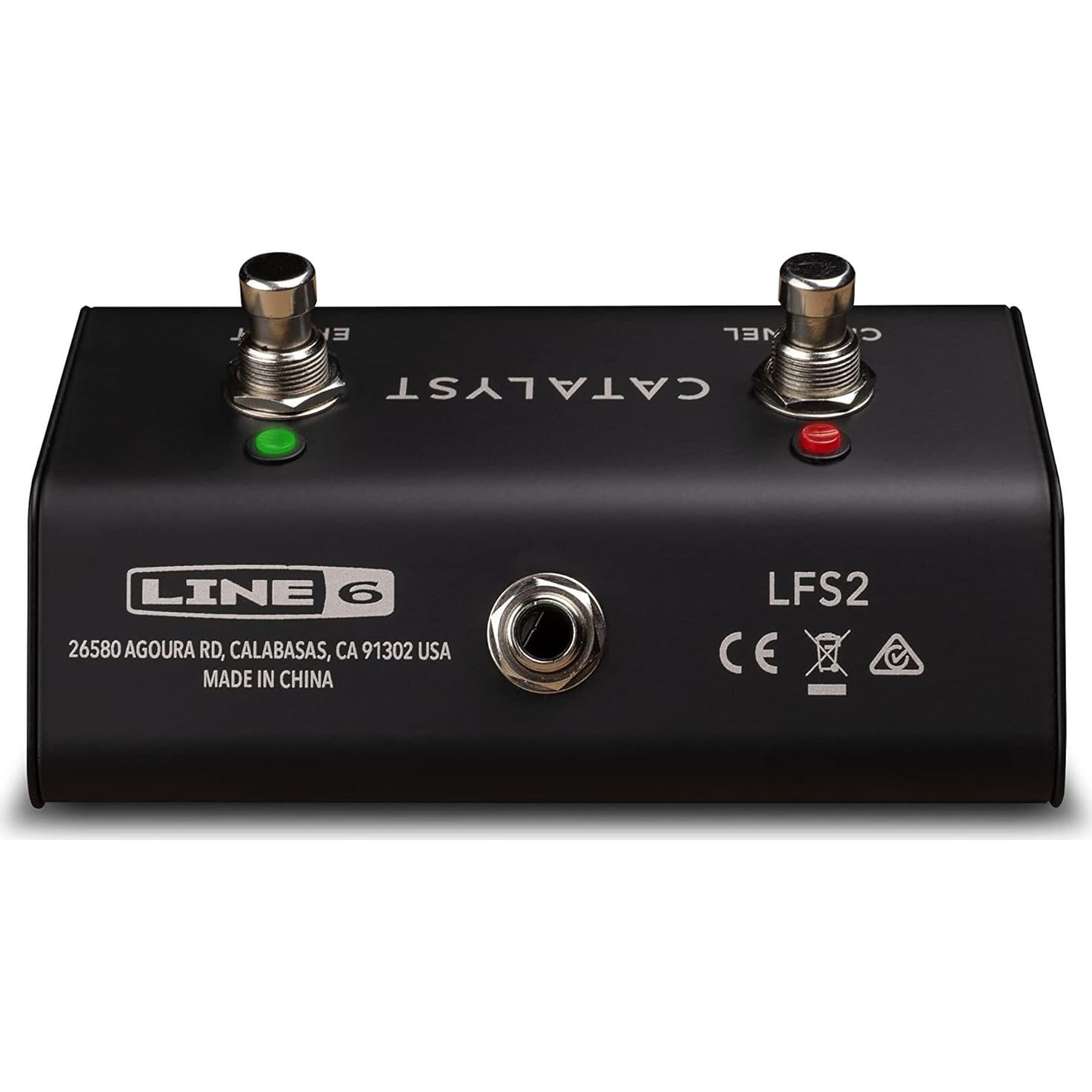 Pedal de Pie Line 6 LFS2 de Metal con 2 Botones