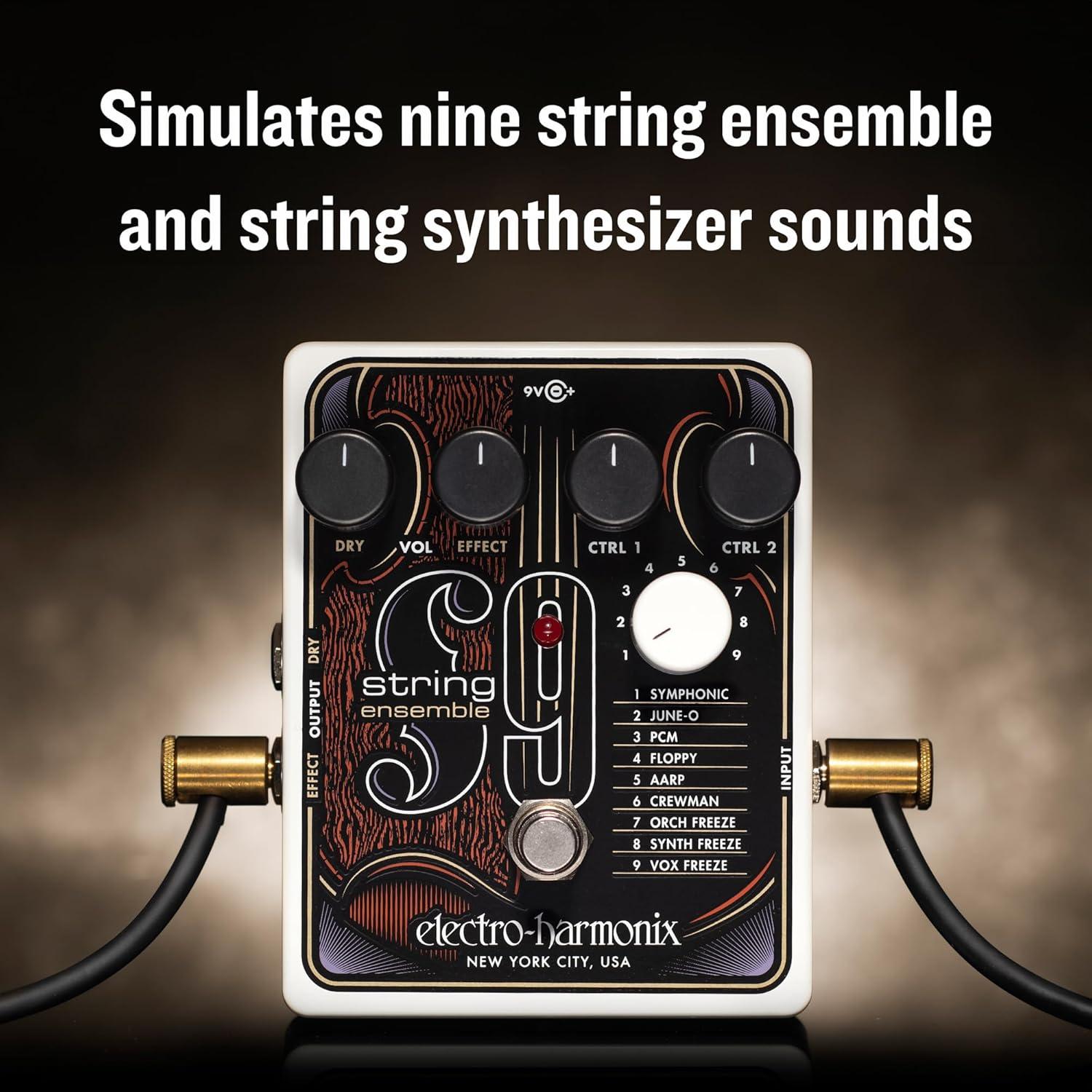 Pedal de Efectos Electro-Harmonix String9 para Guitarra