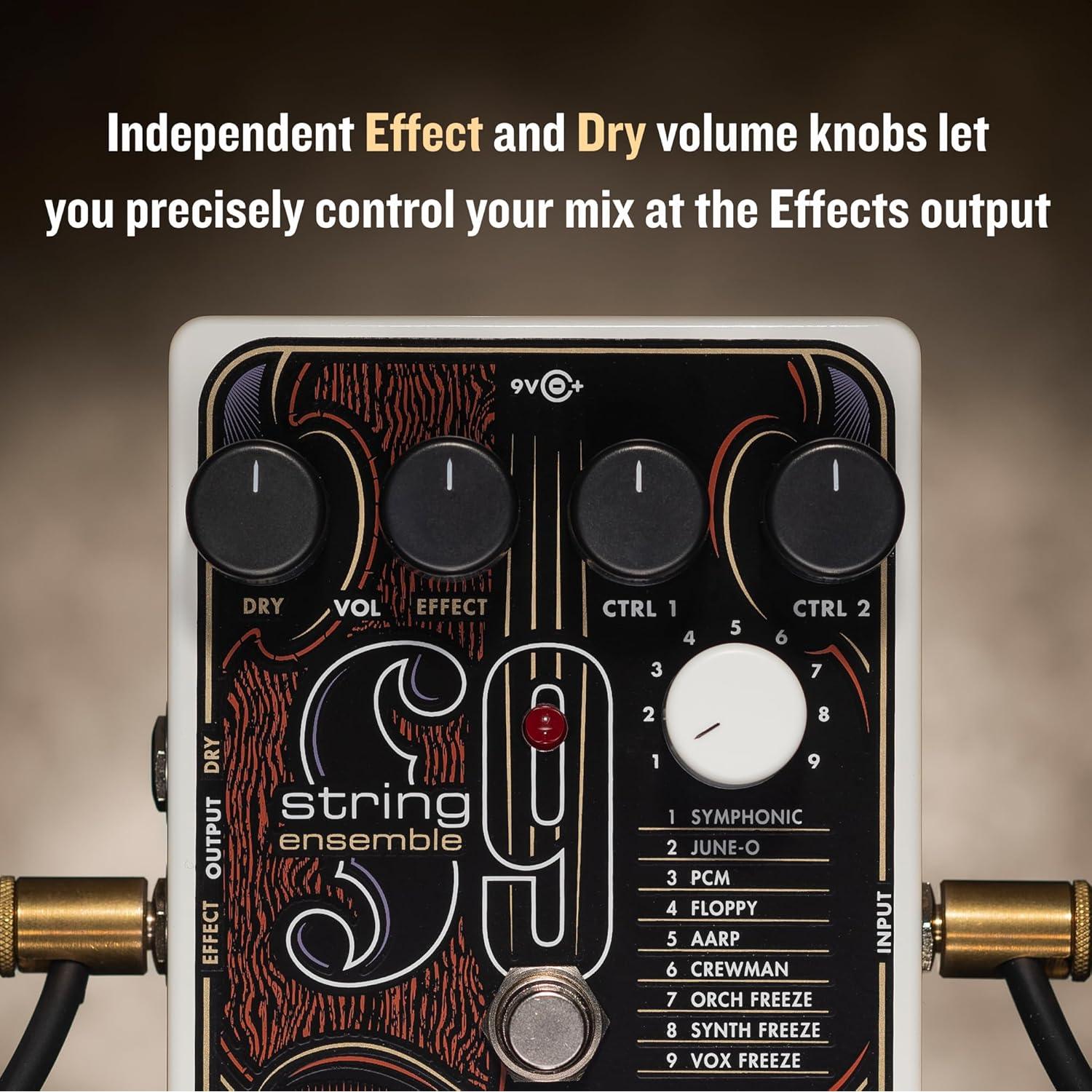Pedal de Efectos Electro-Harmonix String9 para Guitarra