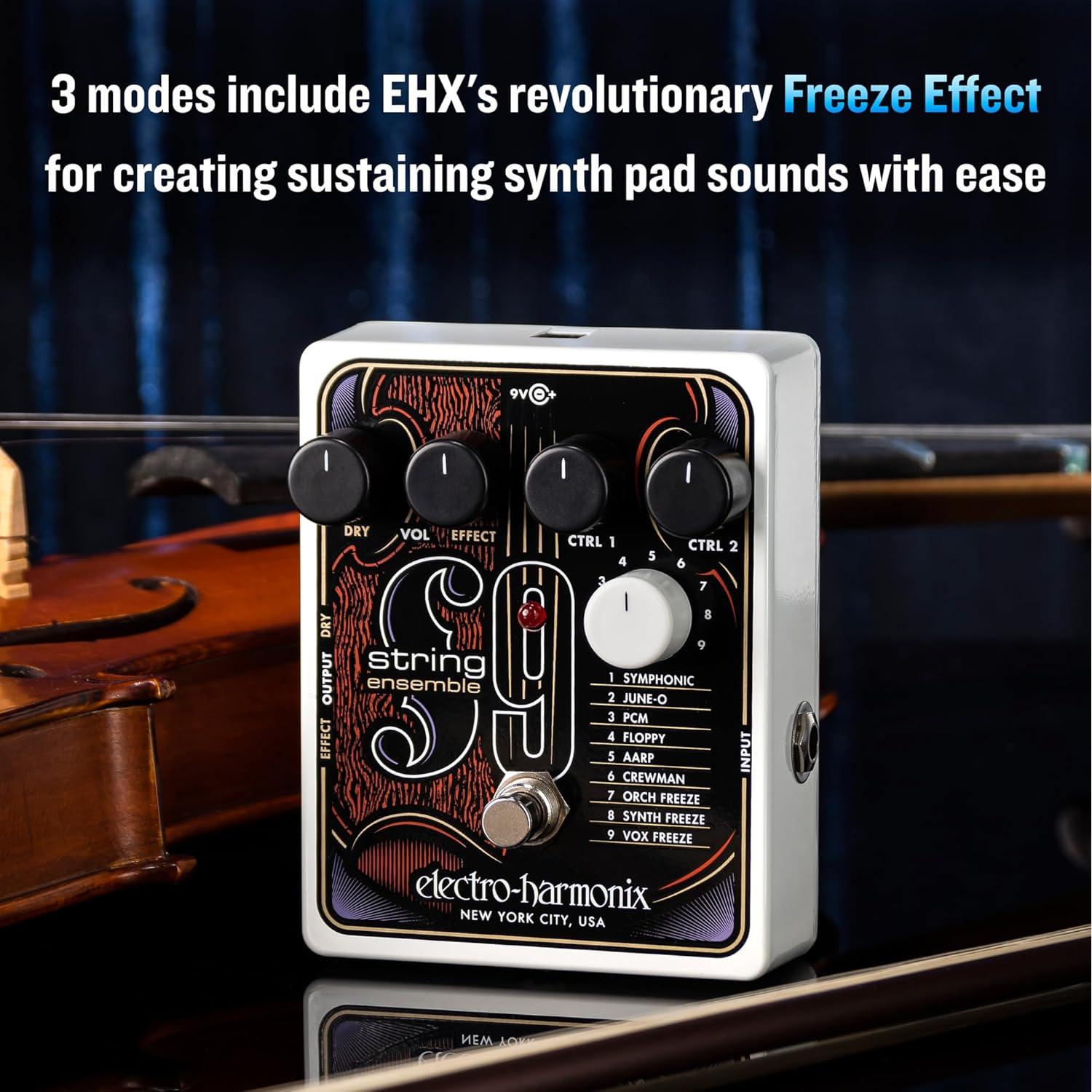 Pedal de Efectos Electro-Harmonix String9 para Guitarra