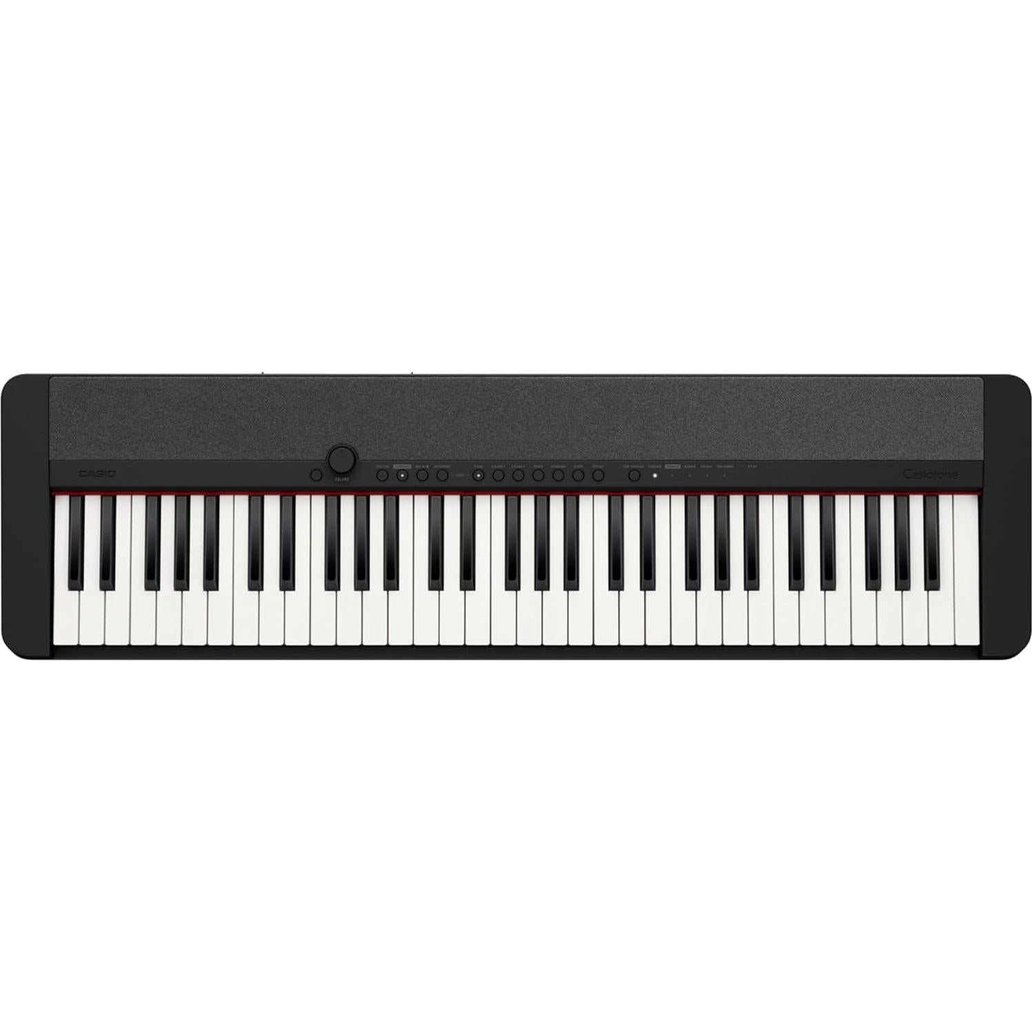 Teclado Casio Casiotone CT-S1 61 Teclas Sensible al Tacto Negro