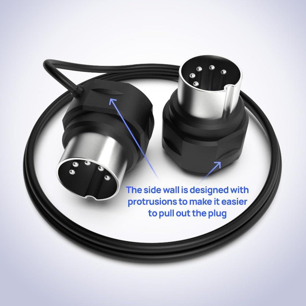 CME Cable MIDI 4-Pack 2FT (60cm) 5-pin DIN Ultra-Fino