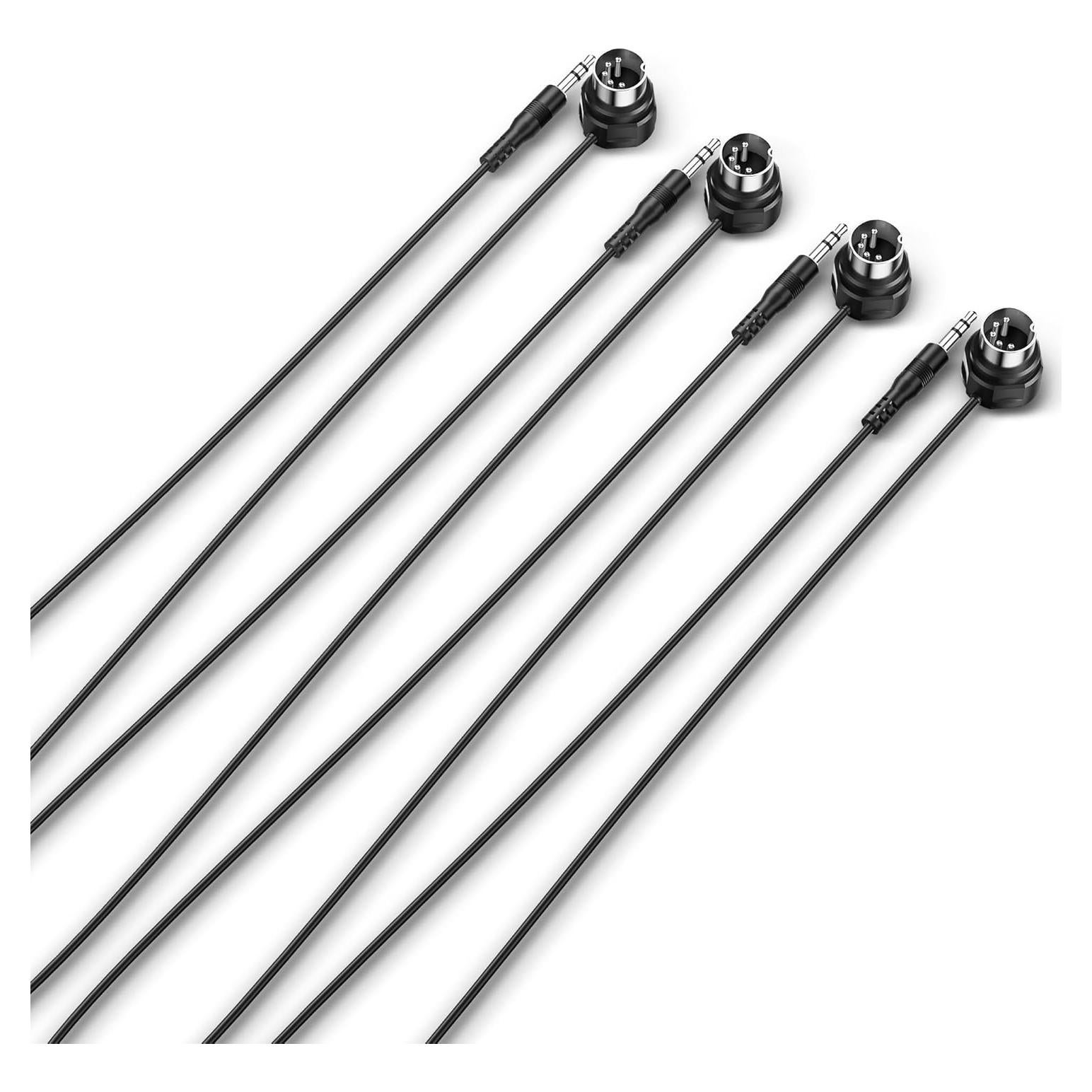 Cables MIDI TRS 3.5mm a DIN 5 Pines - Paquete de 4 - CME