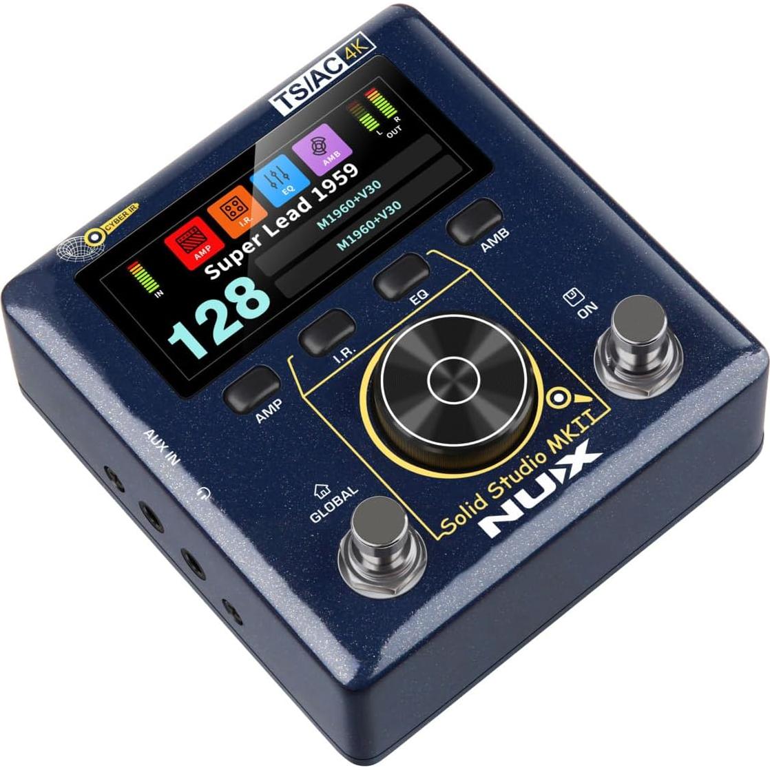 Preamp NUX Solid Studio MKII con Simulador de Amplificador