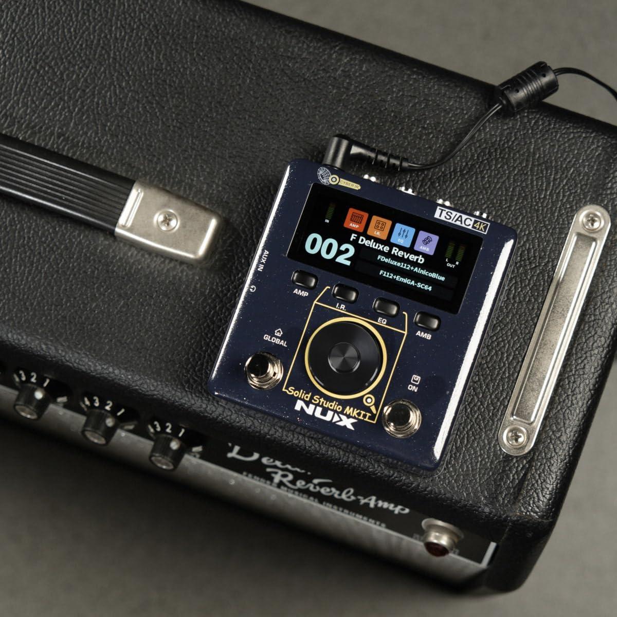 Preamp NUX Solid Studio MKII con Simulador de Amplificador